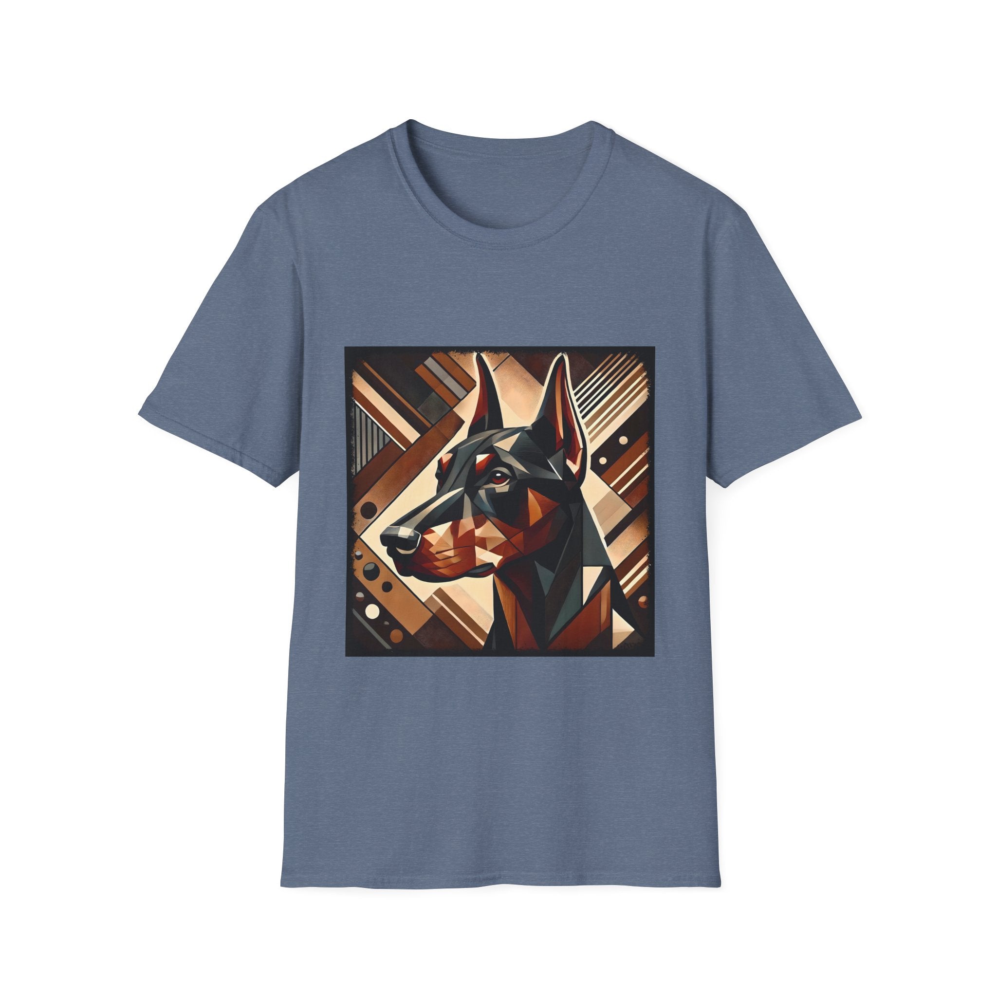 Doberman Pinscher Bold Geometric | Unisex Dog T-Shirt