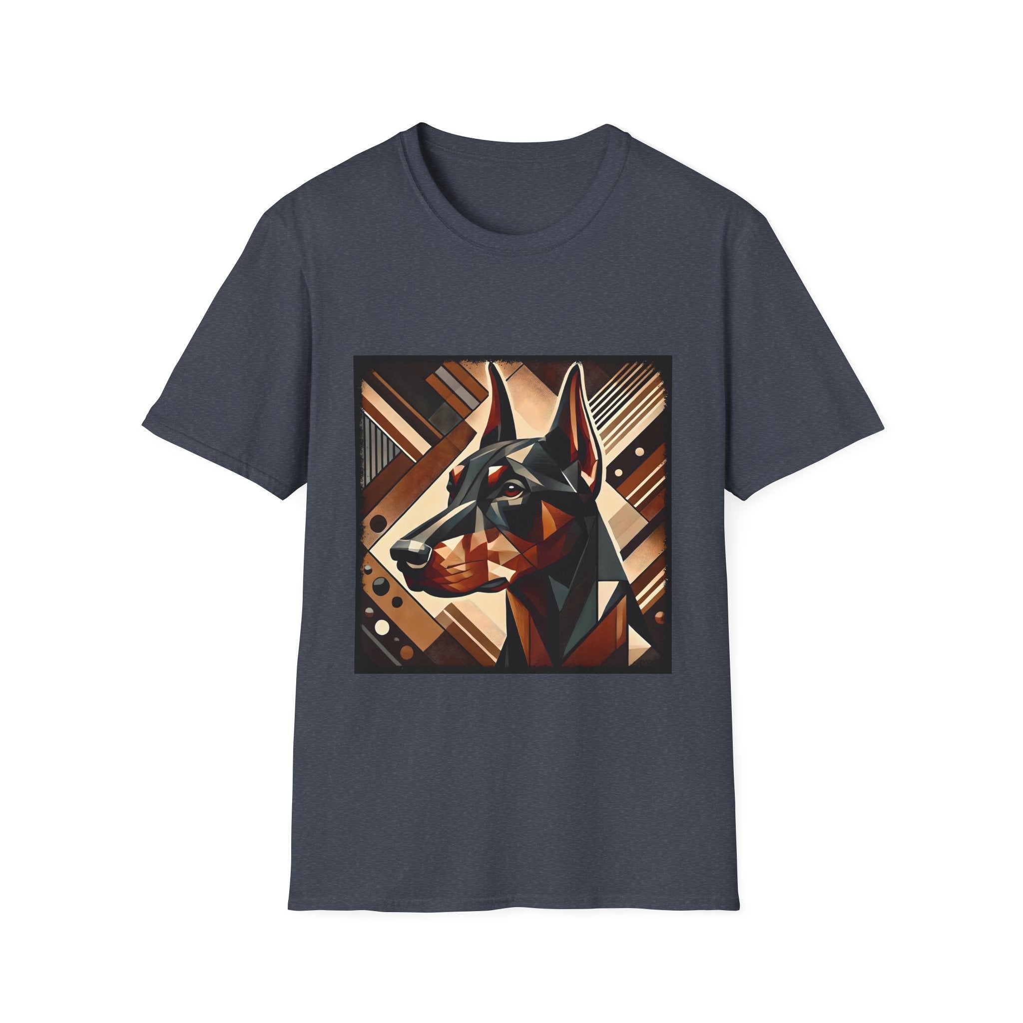 Doberman Pinscher Bold Geometric | Unisex Dog T-Shirt