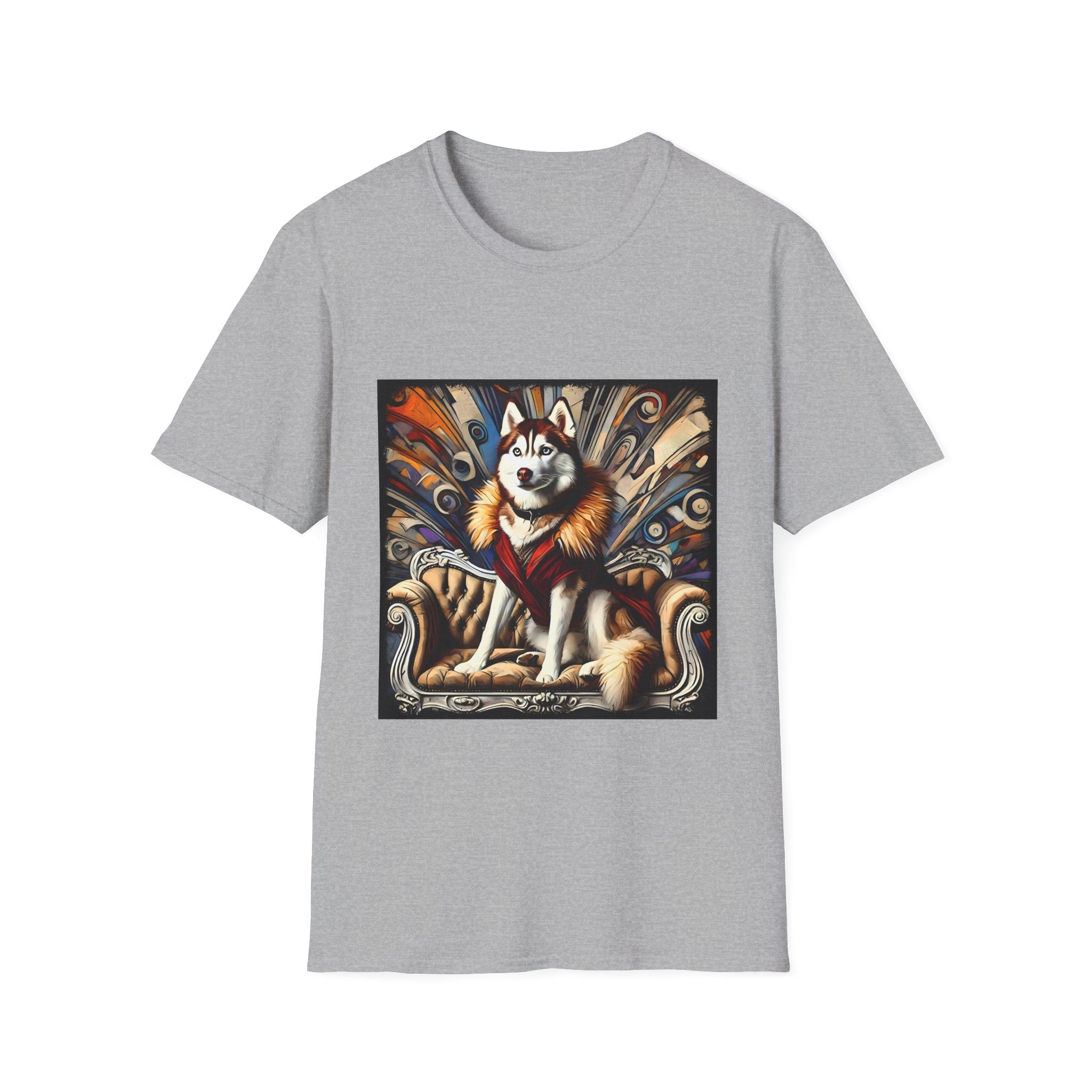 Siberian Husky Bold Rebel | Unisex Dog T-Shirt