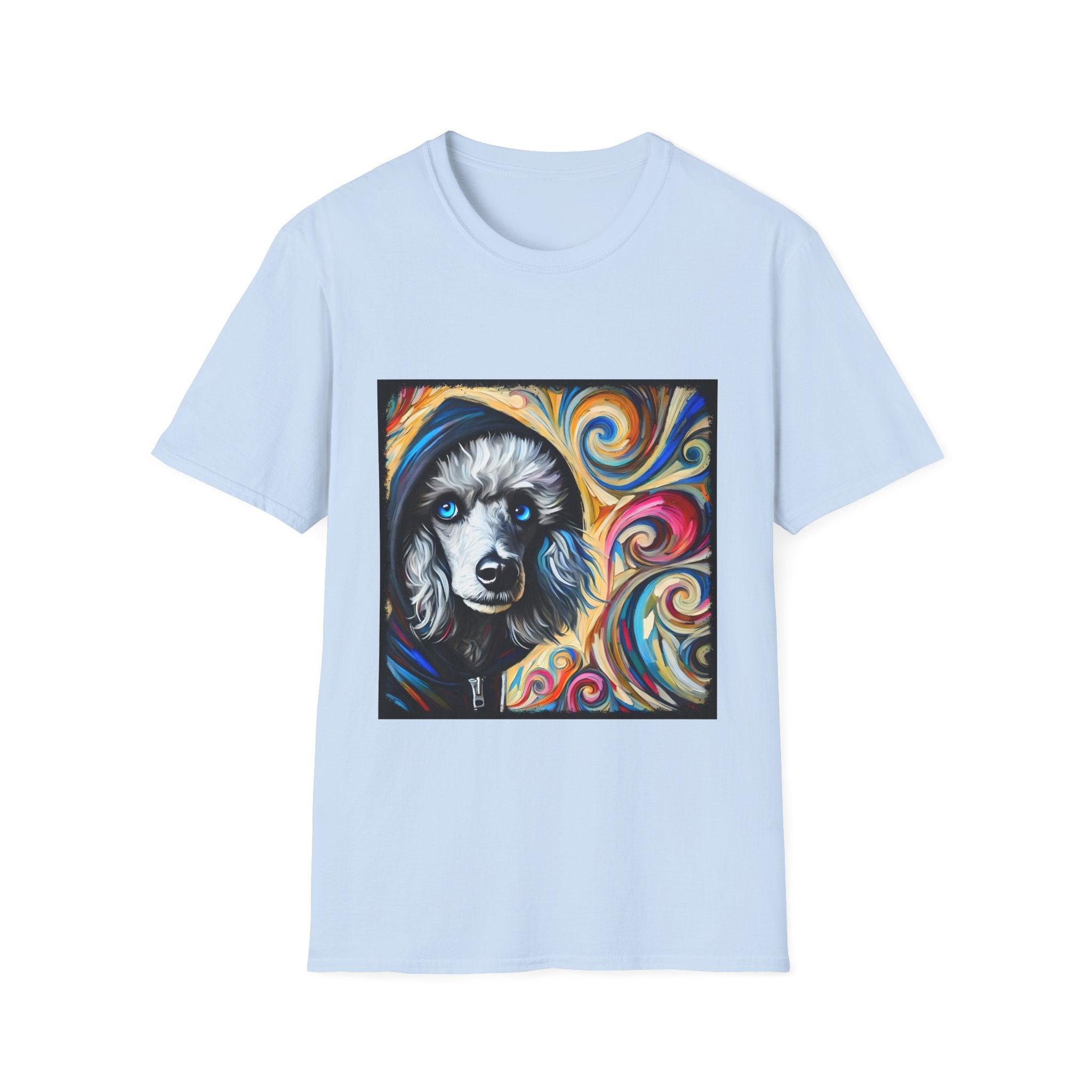 Poodle Relaxed Swirl | Unisex Dog T-Shirt