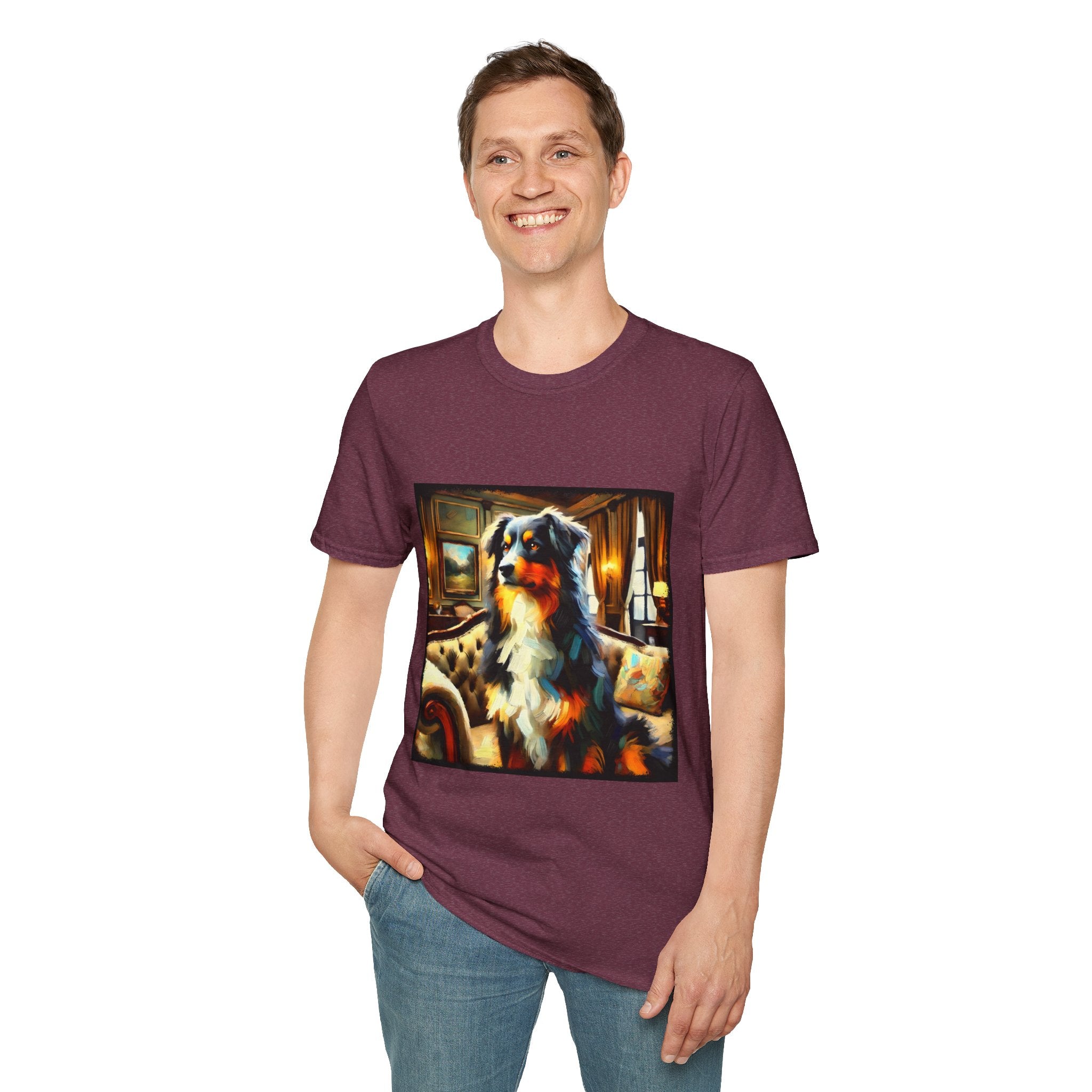 Australian Shepherd Elegant Classic | Unisex Dog T-Shirt