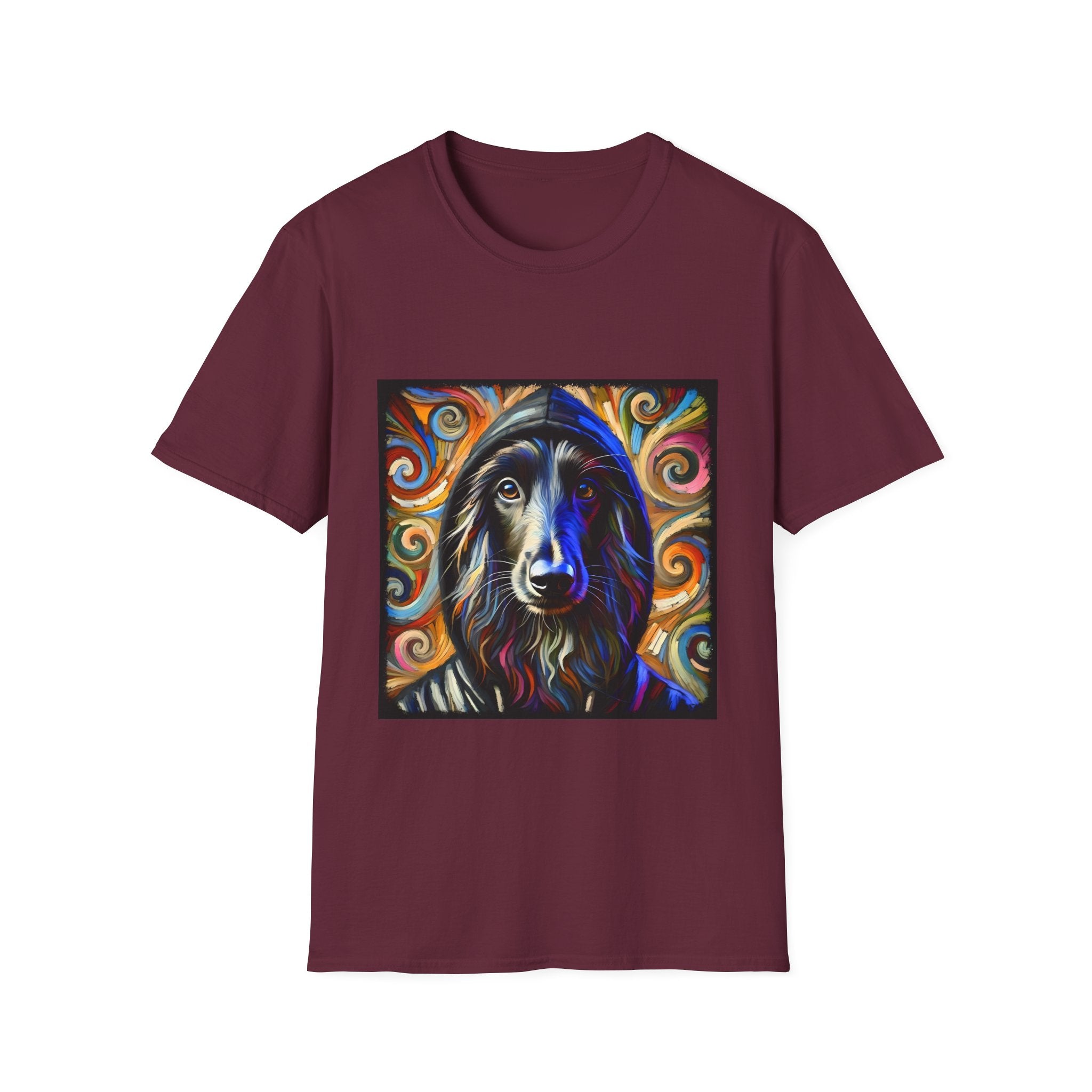 Afghan Hound Hoodie Swirl | Unisex Dog T-Shirt