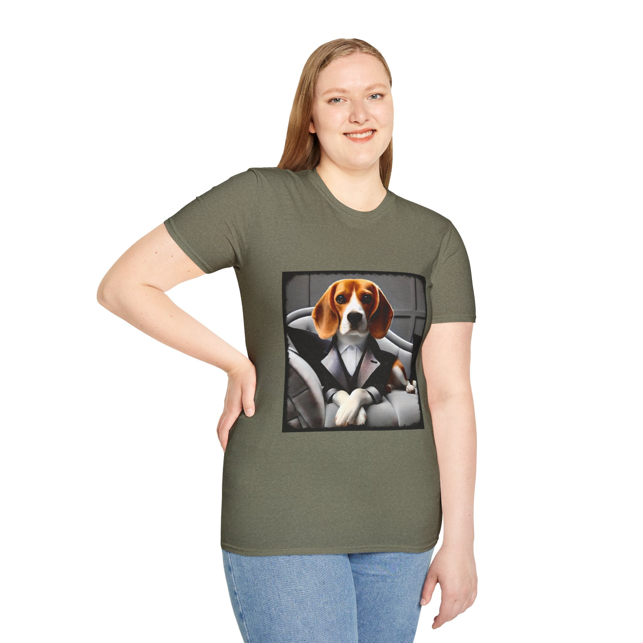 Beagle Tailored Gent | Unisex Dog T-Shirt