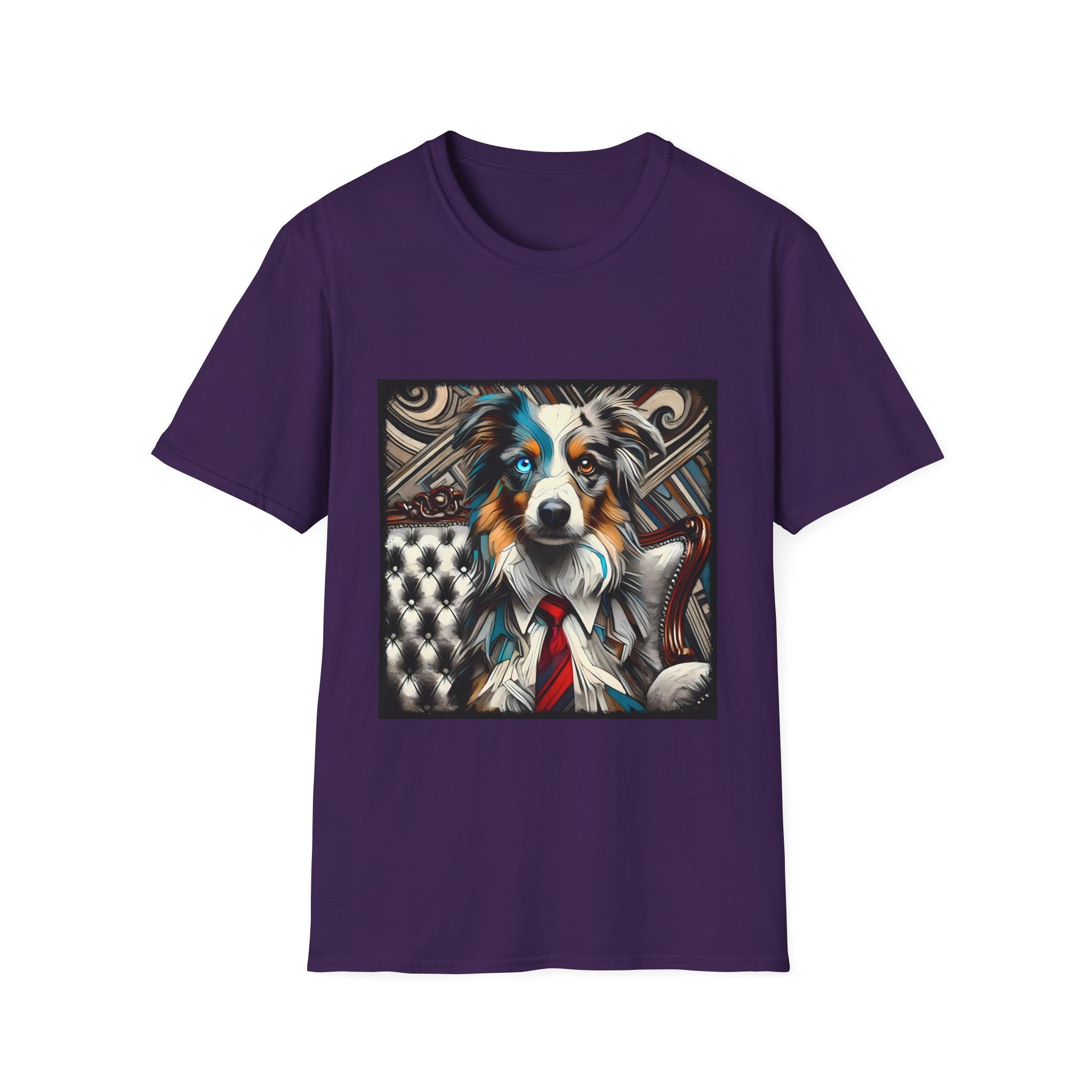 Miniature American Shepherd Bold Gentleman |  Unisex Dog T-Shirt