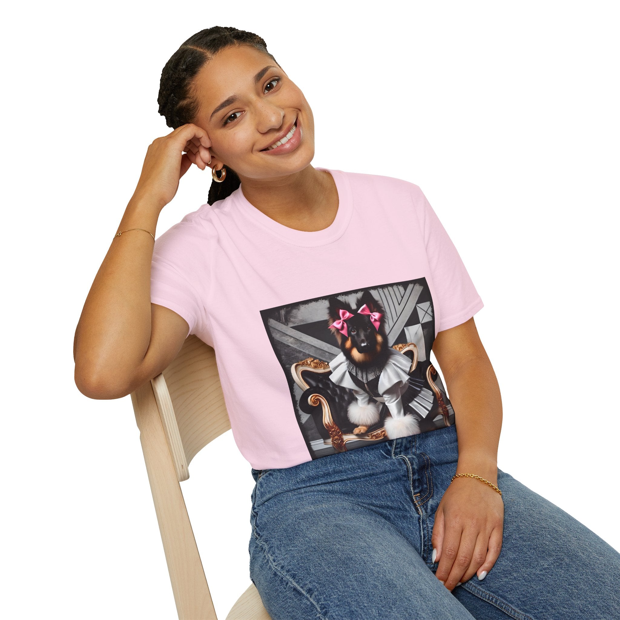 German Shepherd Classic Rocker | Unisex Dog T-Shirt