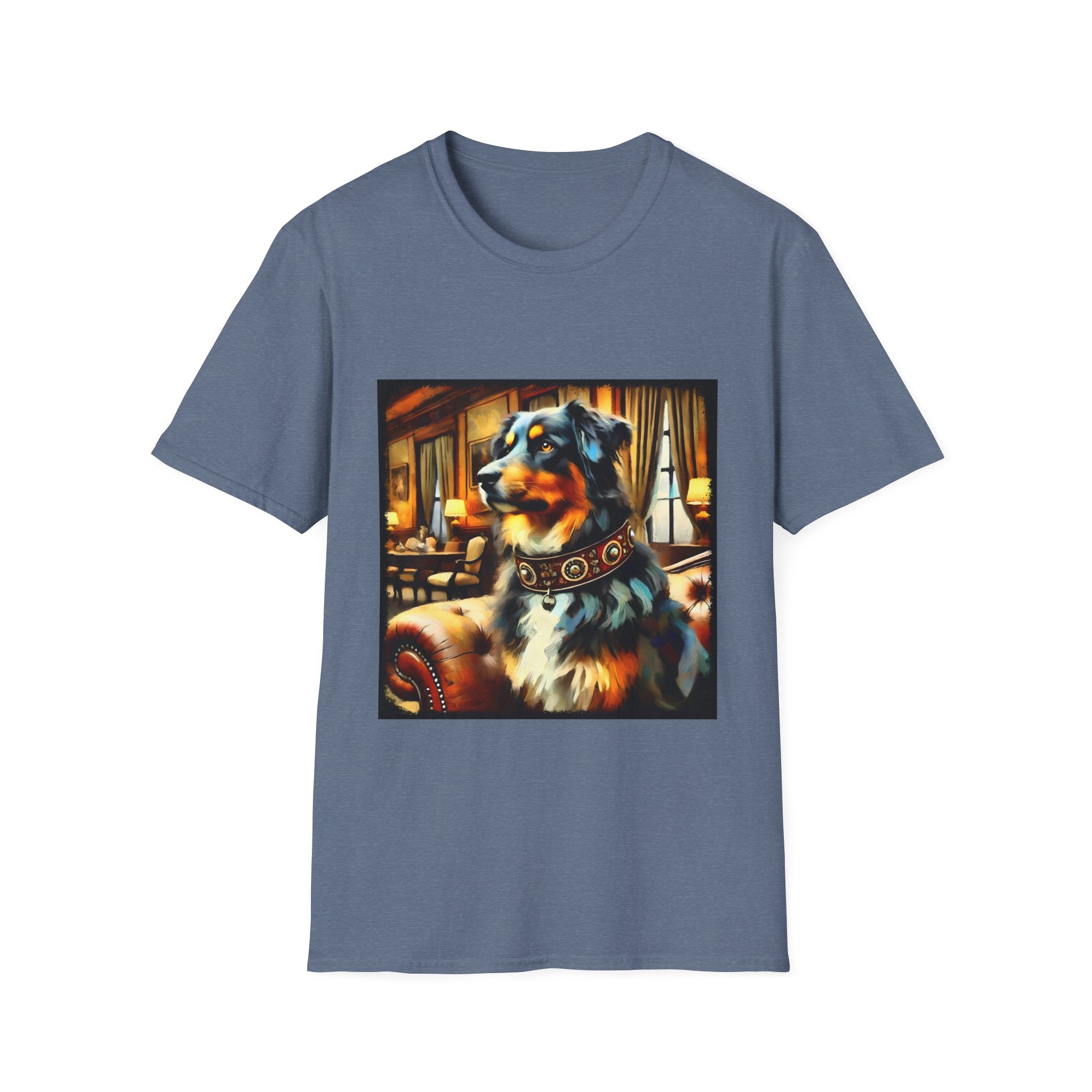 Australian Shepherd Bold Collar Classic | Unisex Dog T-Shirt