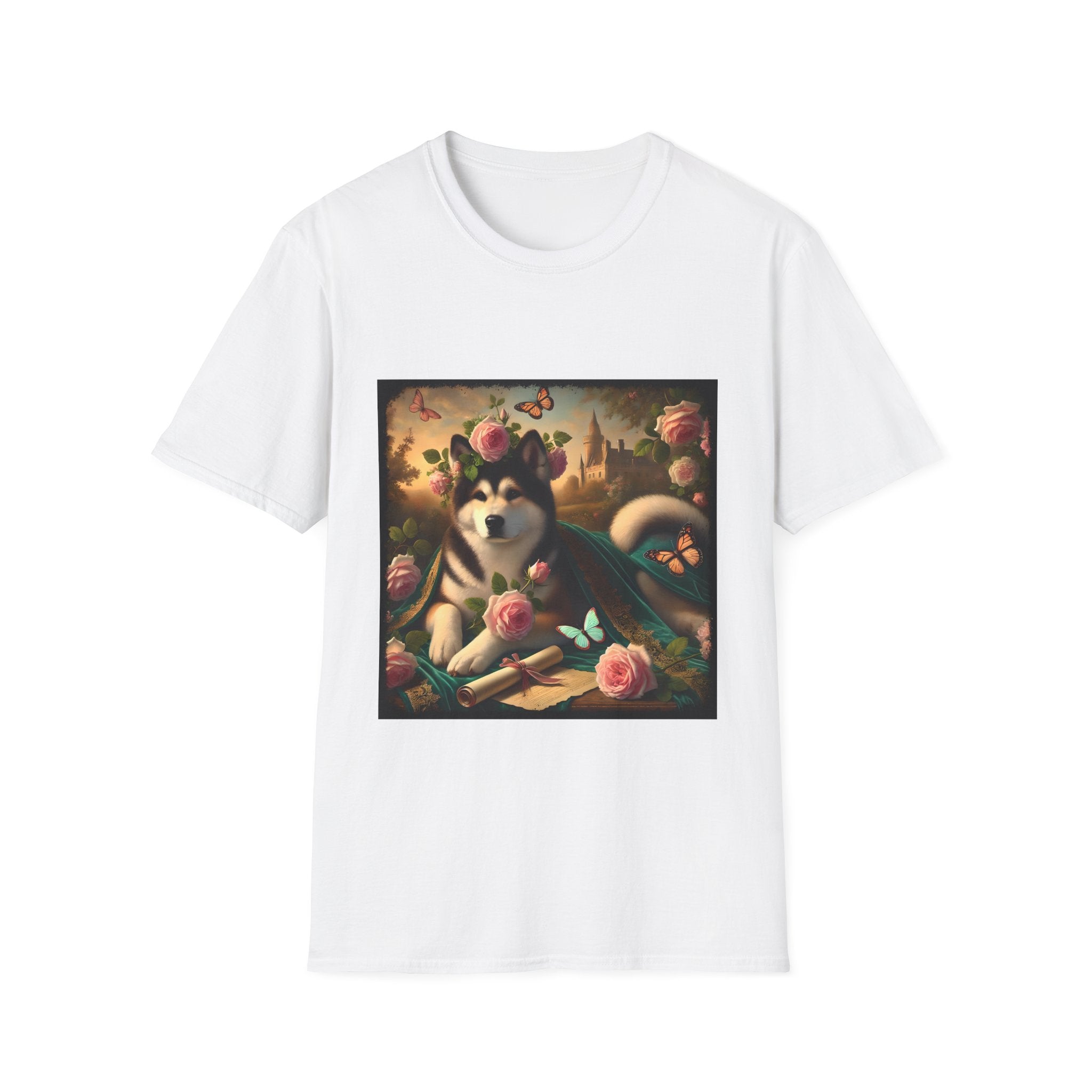 Akita Garden Grace | Unisex Dog T-Shirt