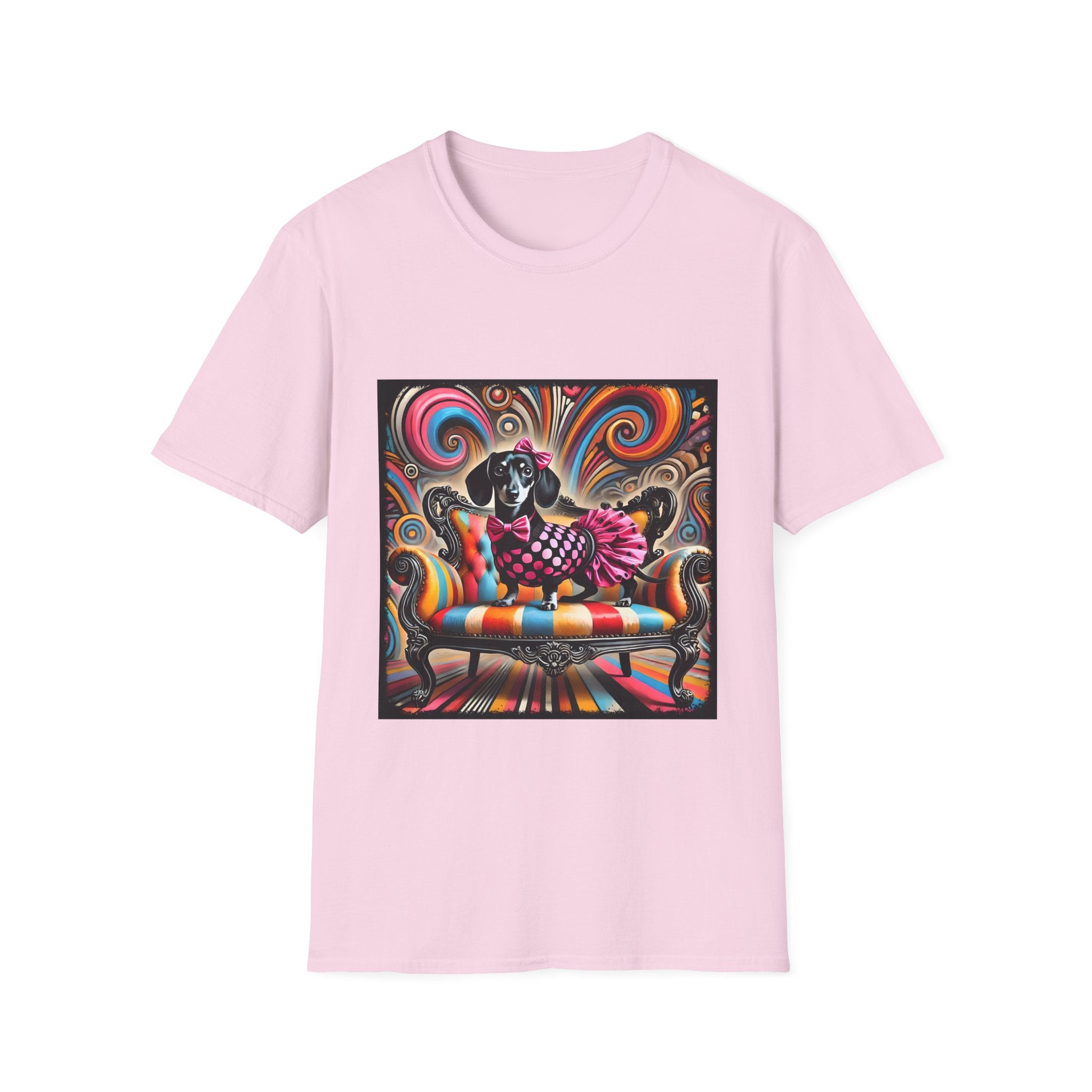 Dachshund Polka Dot Diva | Unisex Dog T-Shirt