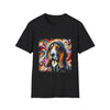Basset Hound Hoodie Swirl | Unisex Dog T-Shirt