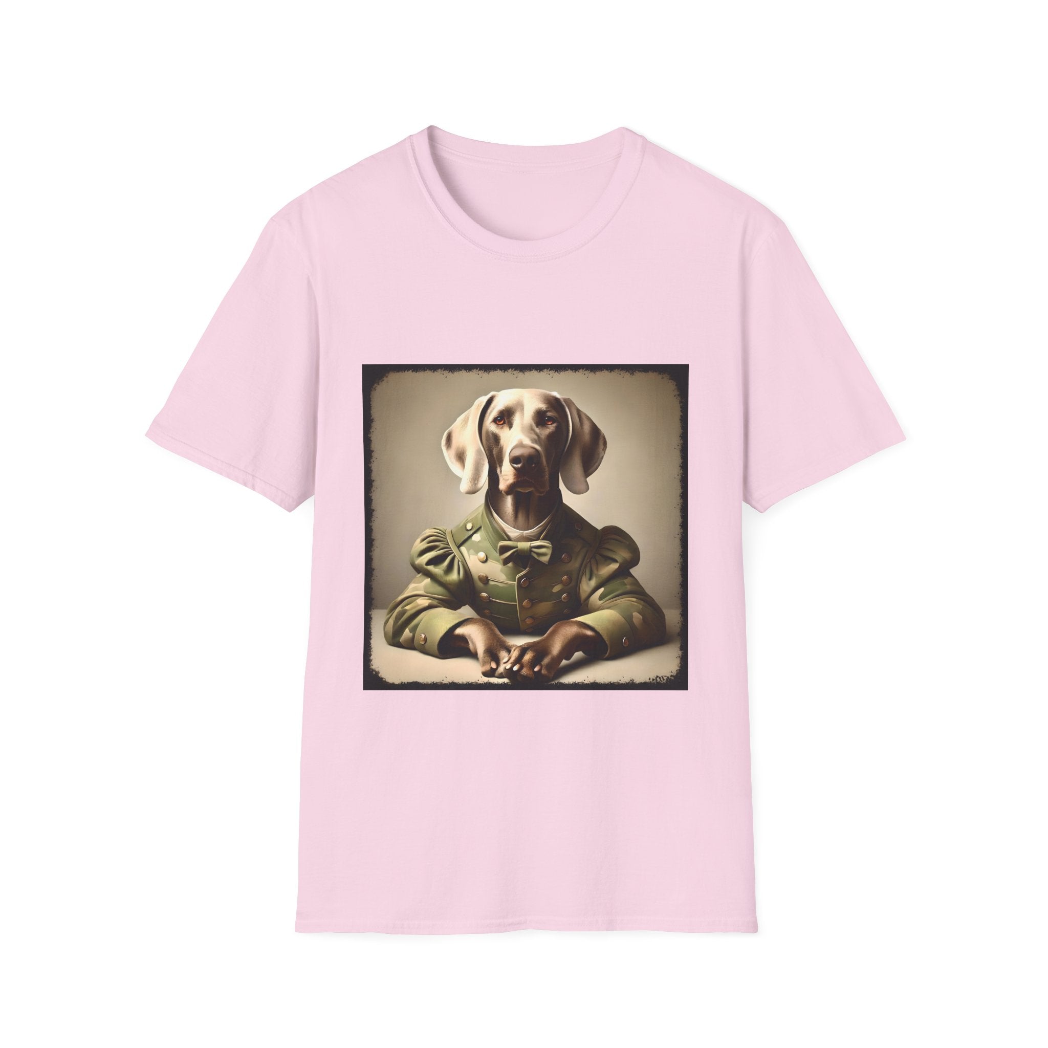Weimaraner Classic Commander | Unisex Dog T-Shirt