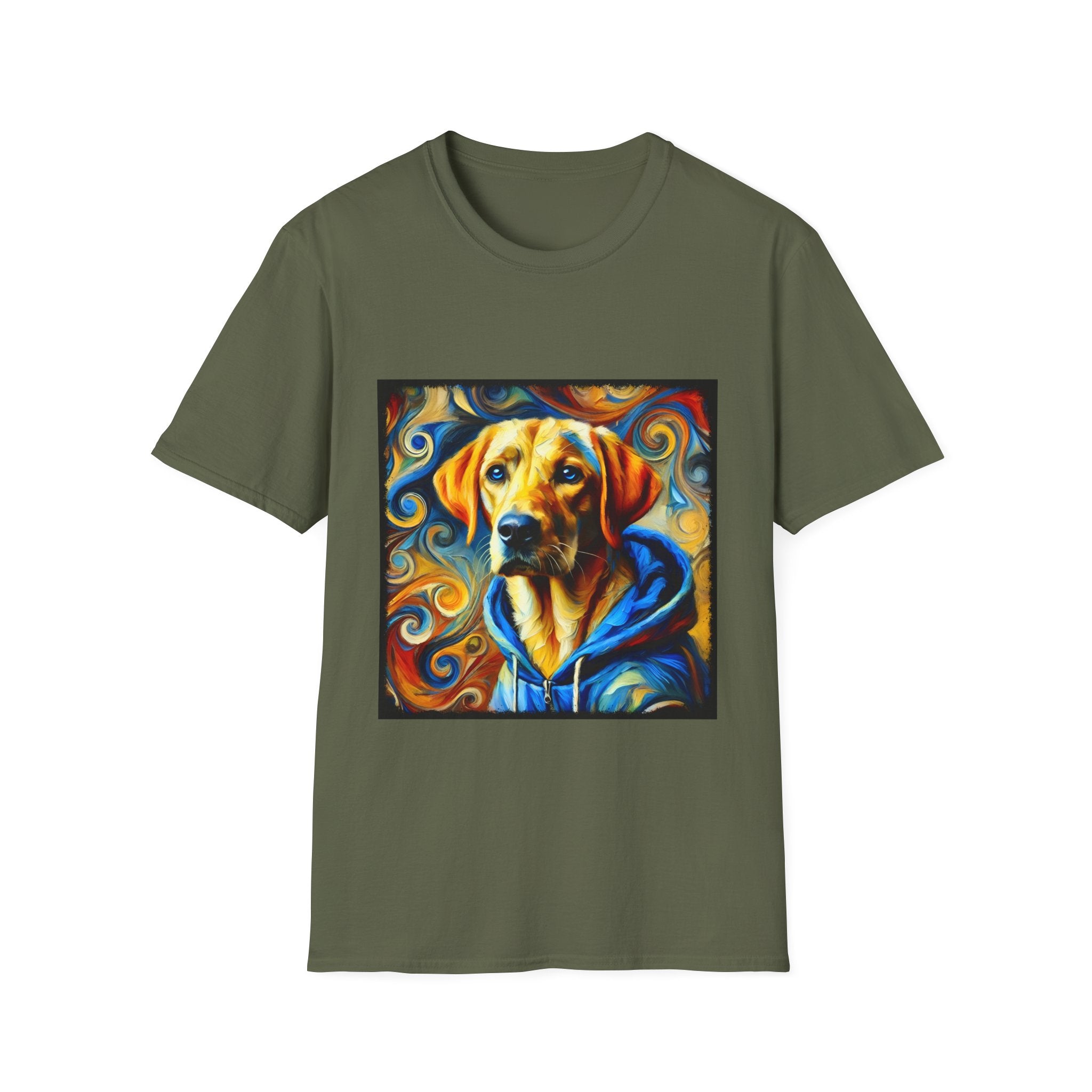 Labrador Retriever Street Swirl | Unisex Dog T-Shirt
