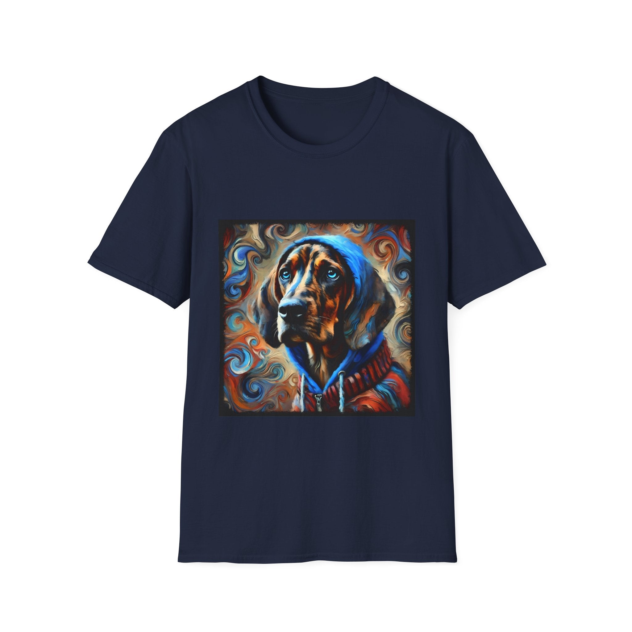 Coonhound Hoodie Swirl | Unisex Dog T-Shirt