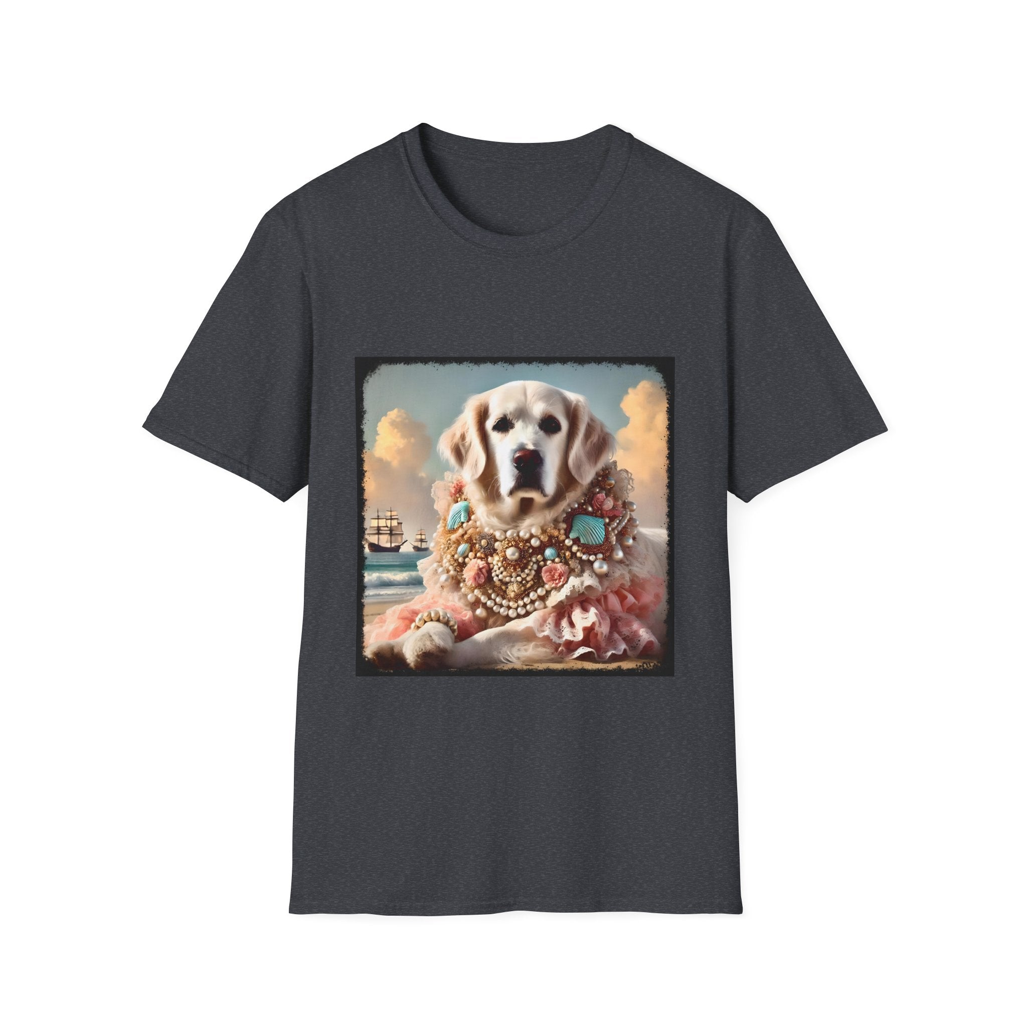 Golden Retriever Beach Beauty | Unisex Dog T-Shirt