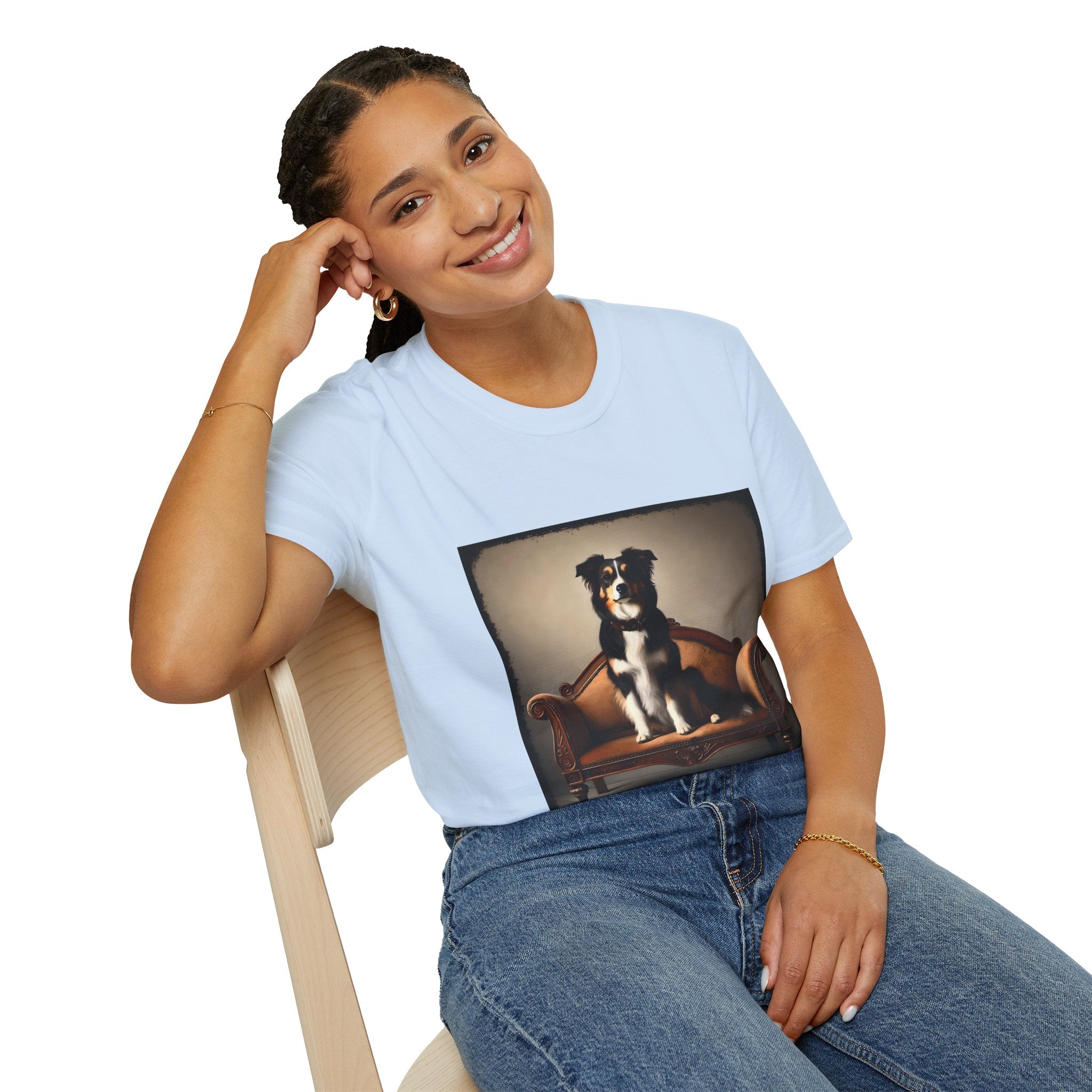 Border Collie Dapper Duke | Unisex Dog T-Shirt