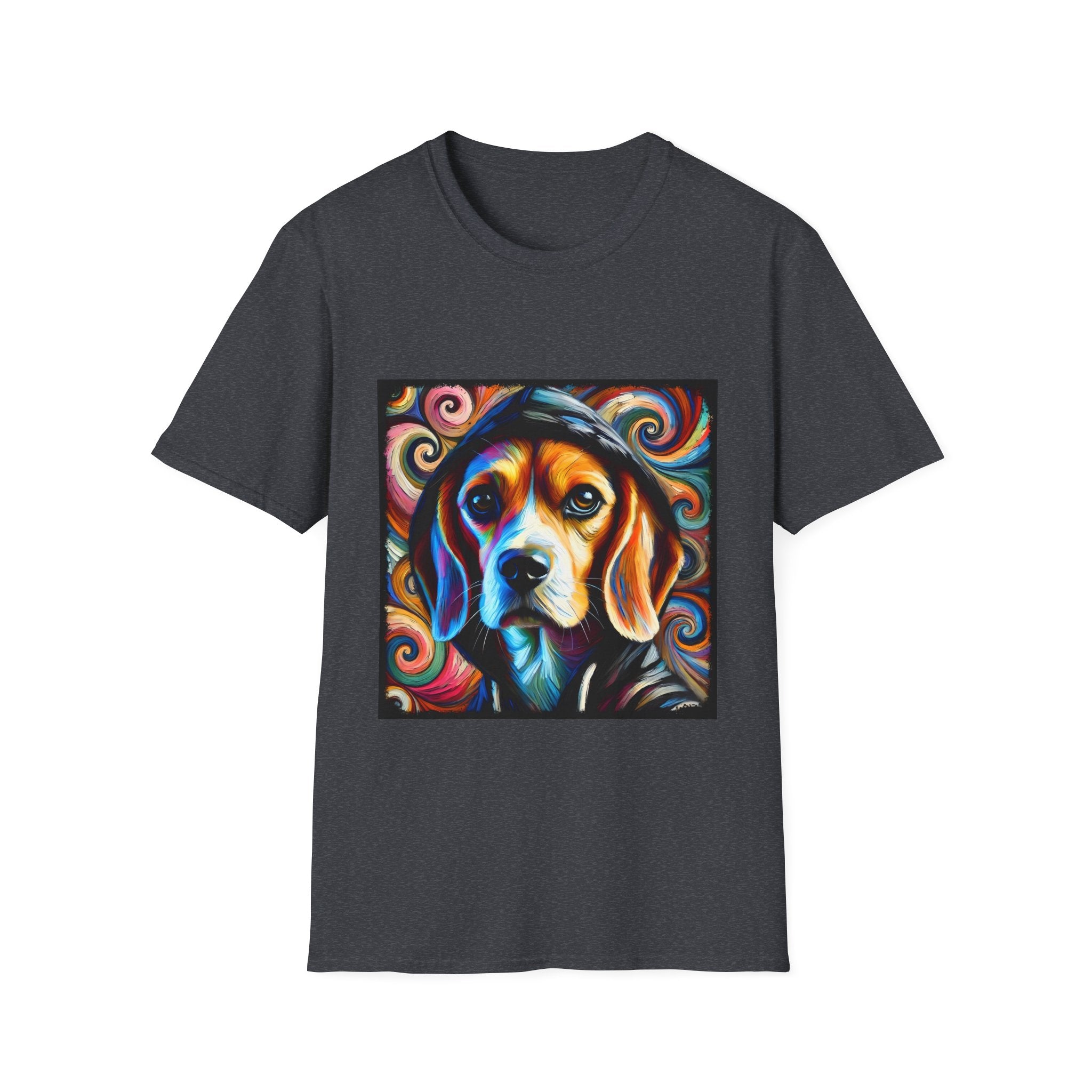 Beagle Relaxed Swirl | Unisex Dog T-Shirt