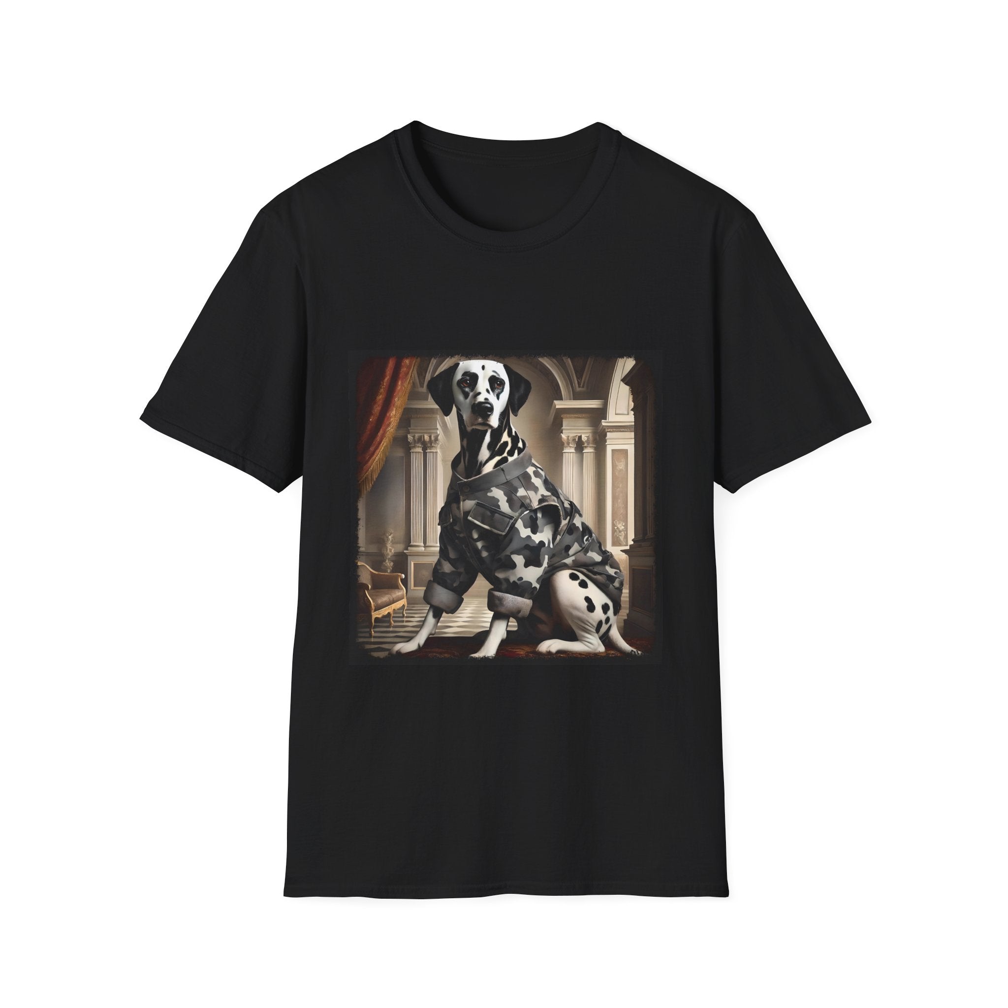 Dalmatian Camo Cutie | Unisex Dog T-Shirt