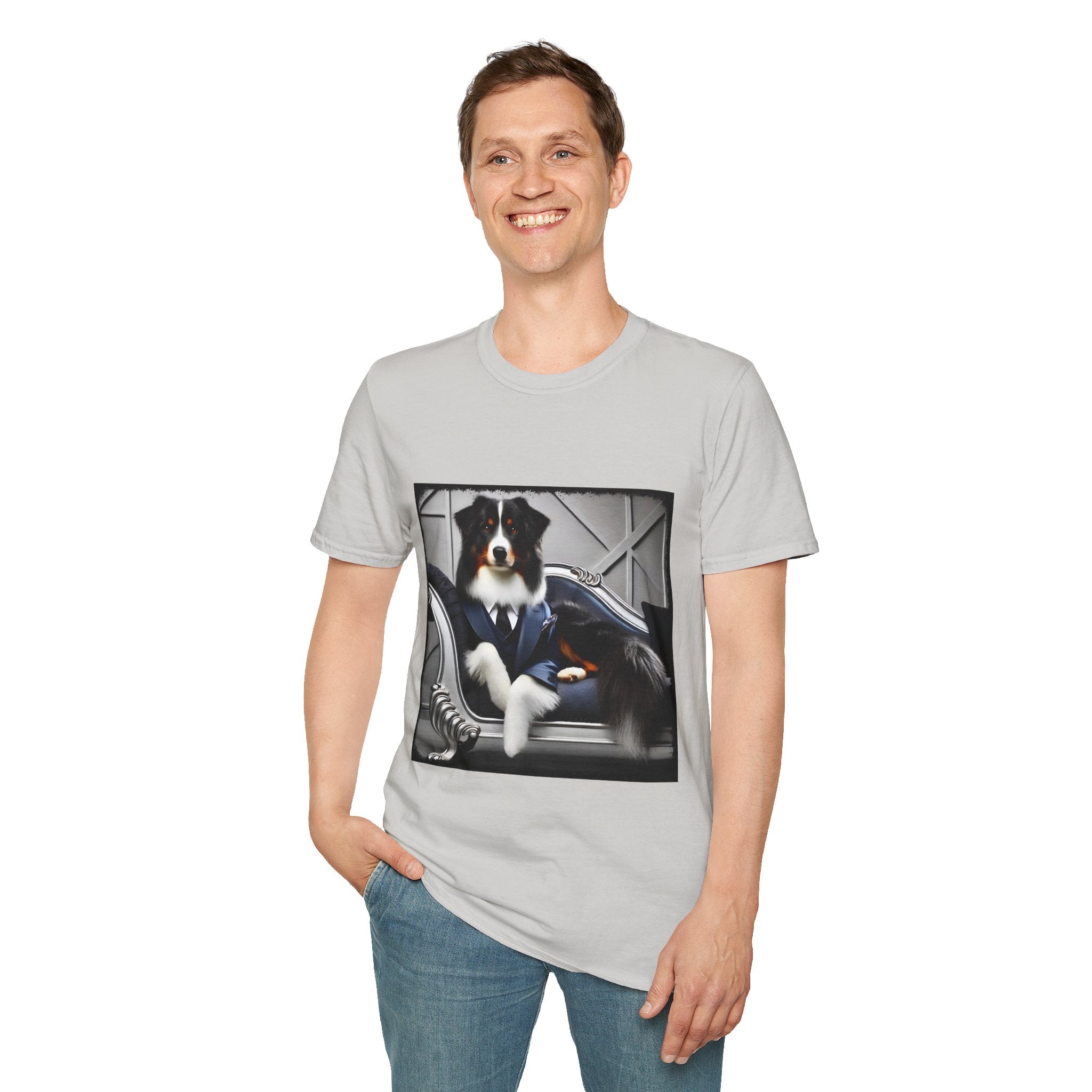 Australian Shepherd Mister Wag | Unisex Dog T-Shirt