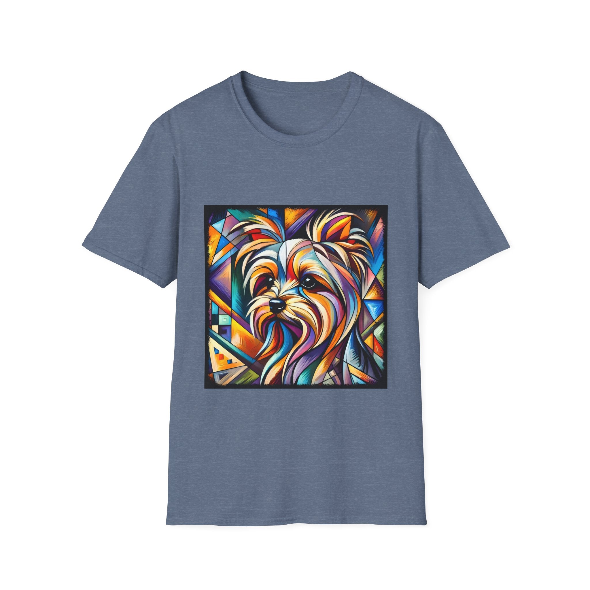 Yorkshire Terrier Bold Geometric | Unisex Dog T-Shirt