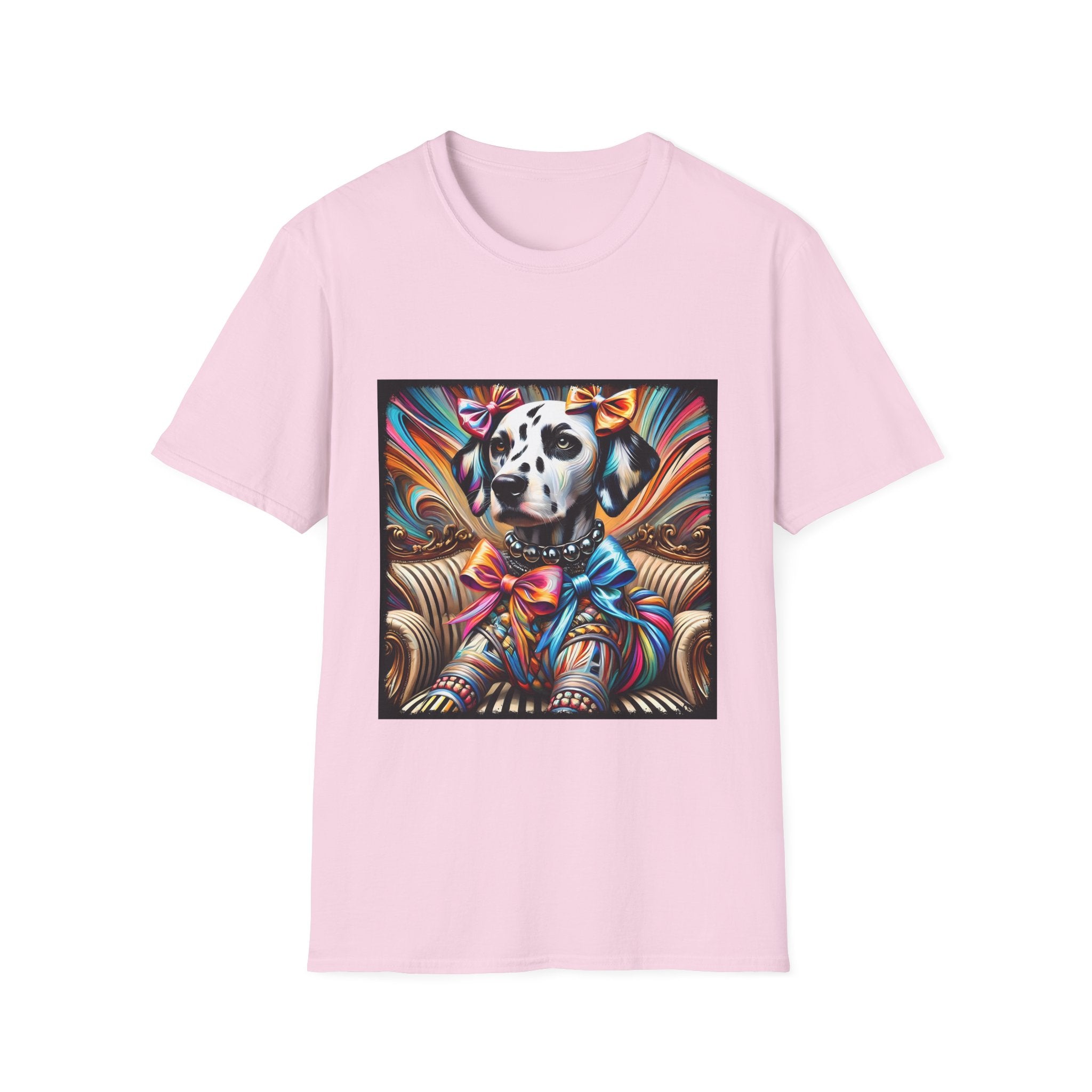 Dalmatian Vivid Rocker  | Unisex Dog T-Shirt