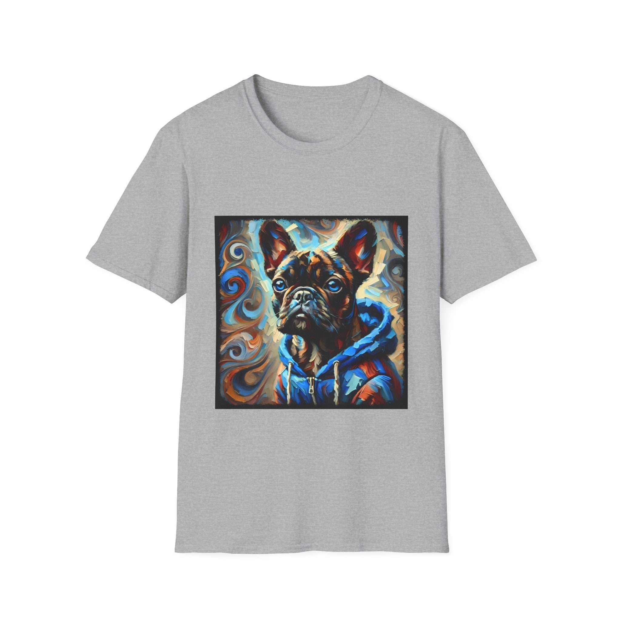 French Bulldog Brindle Bruh Swirl | Unisex Dog T-Shirt