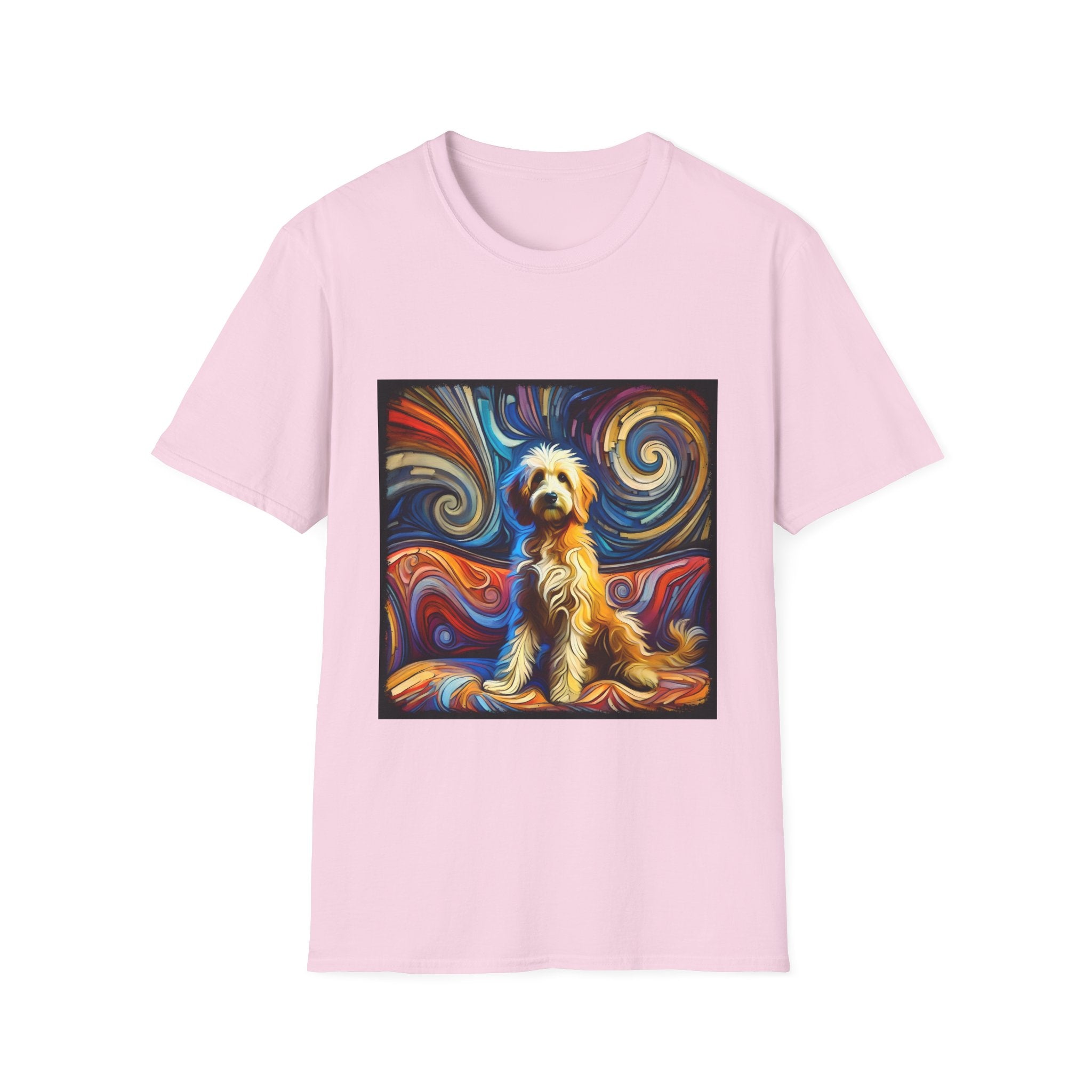 Goldendoodle Multicolored Swirl | Unisex Dog T-Shirt