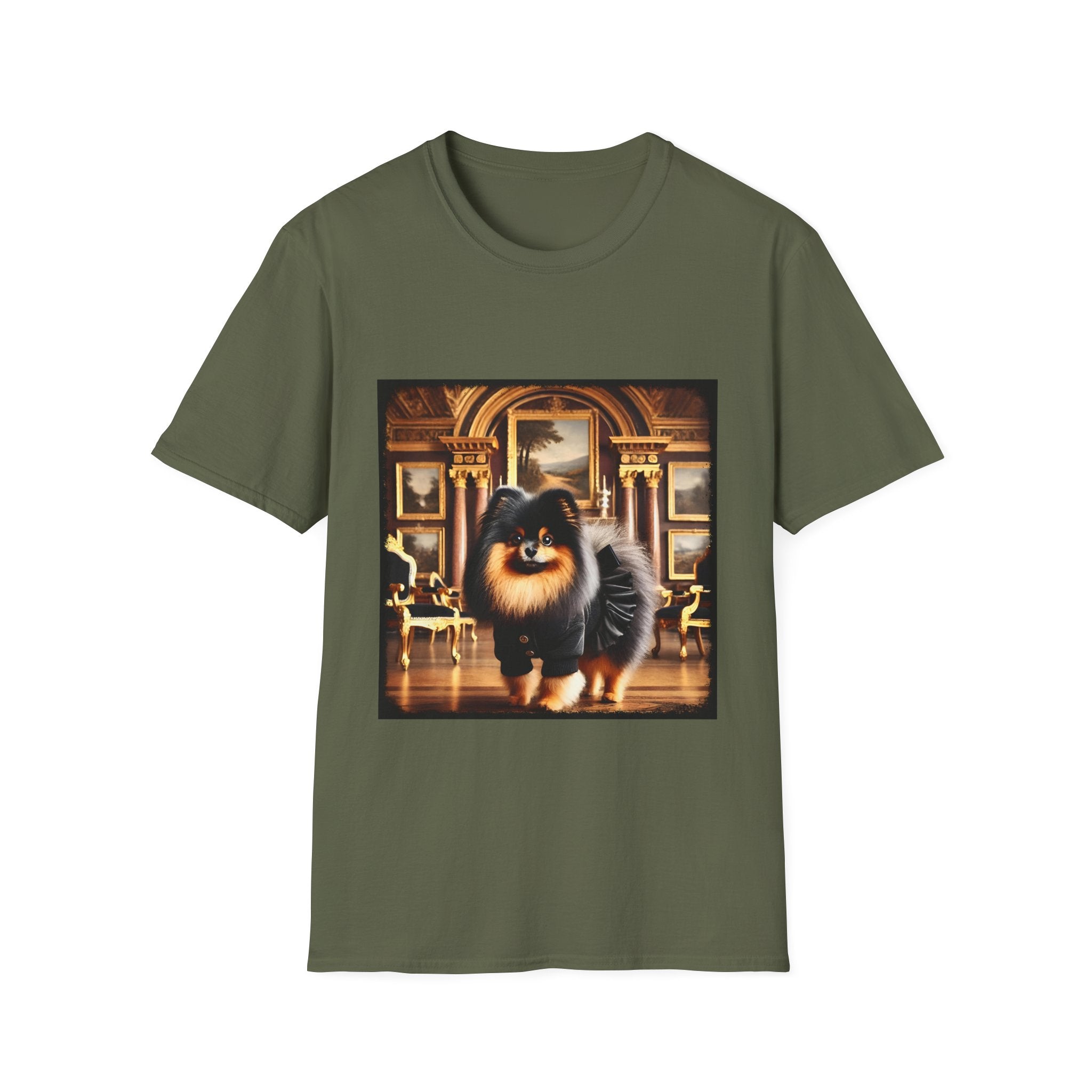 Pomeranian Billionaire Bark | Unisex Dog T-Shirt