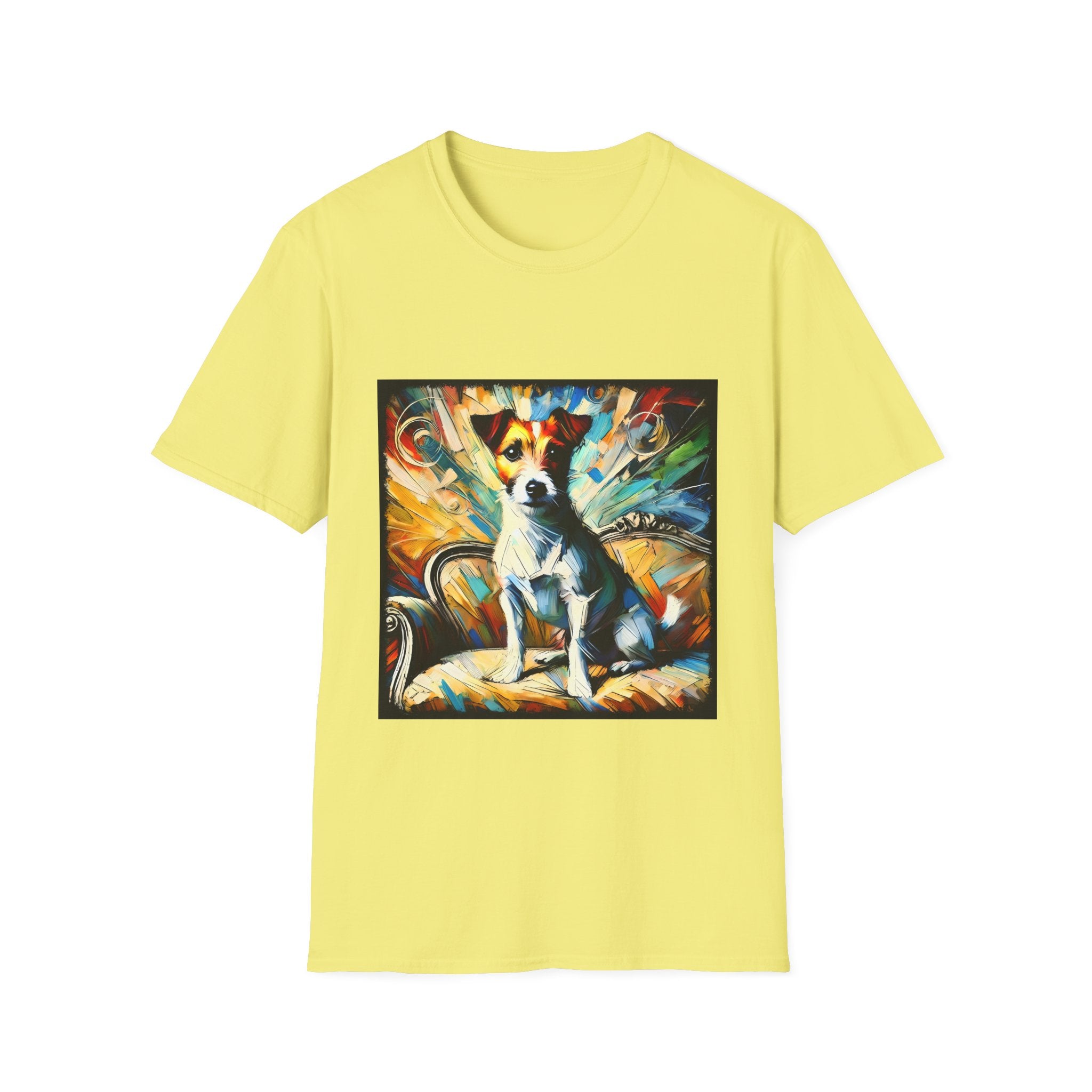 Jack Russell Terrier Multicolored Classic | Unisex Dog T-Shirt