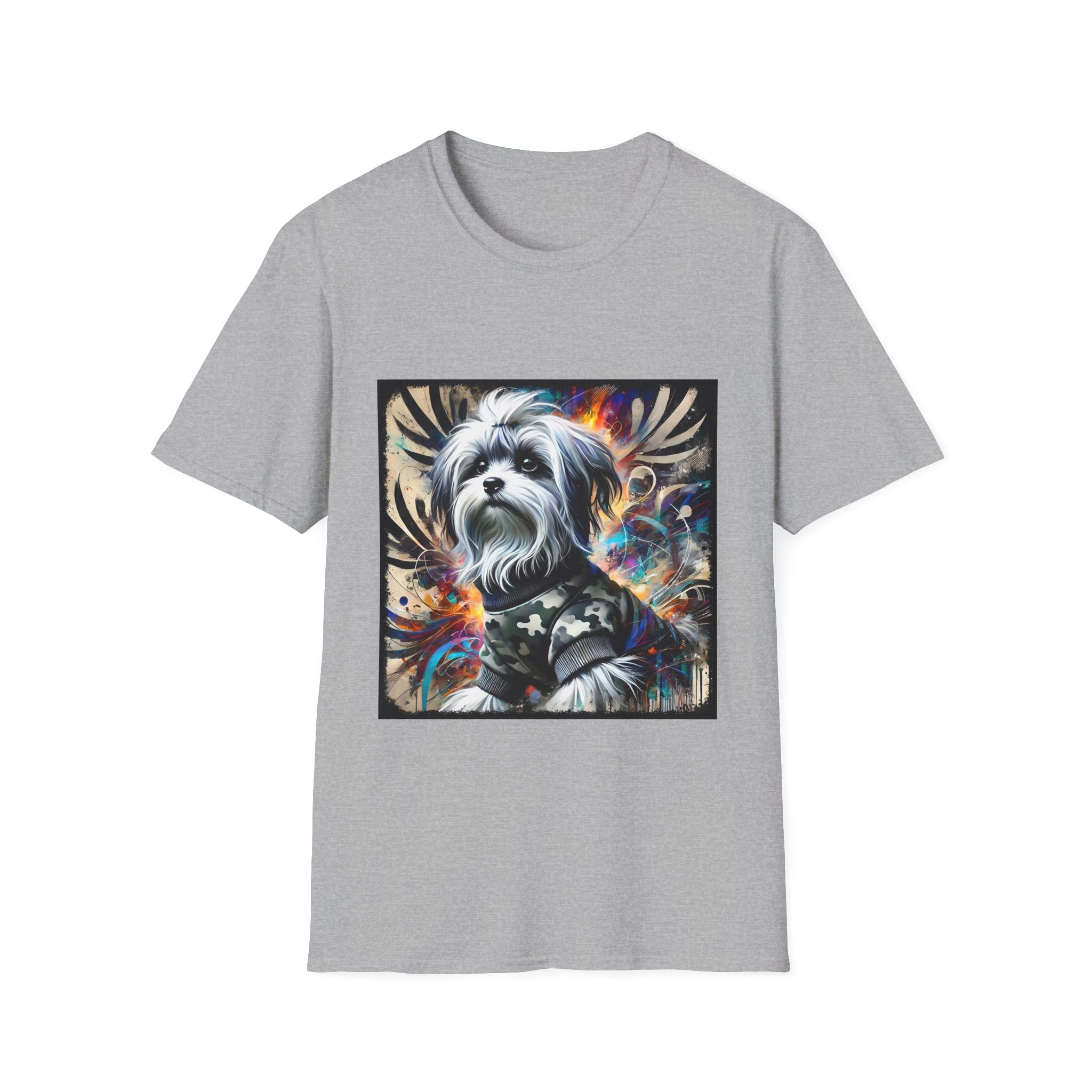 Maltese Bold Armor Classic | Unisex Dog T-Shirt