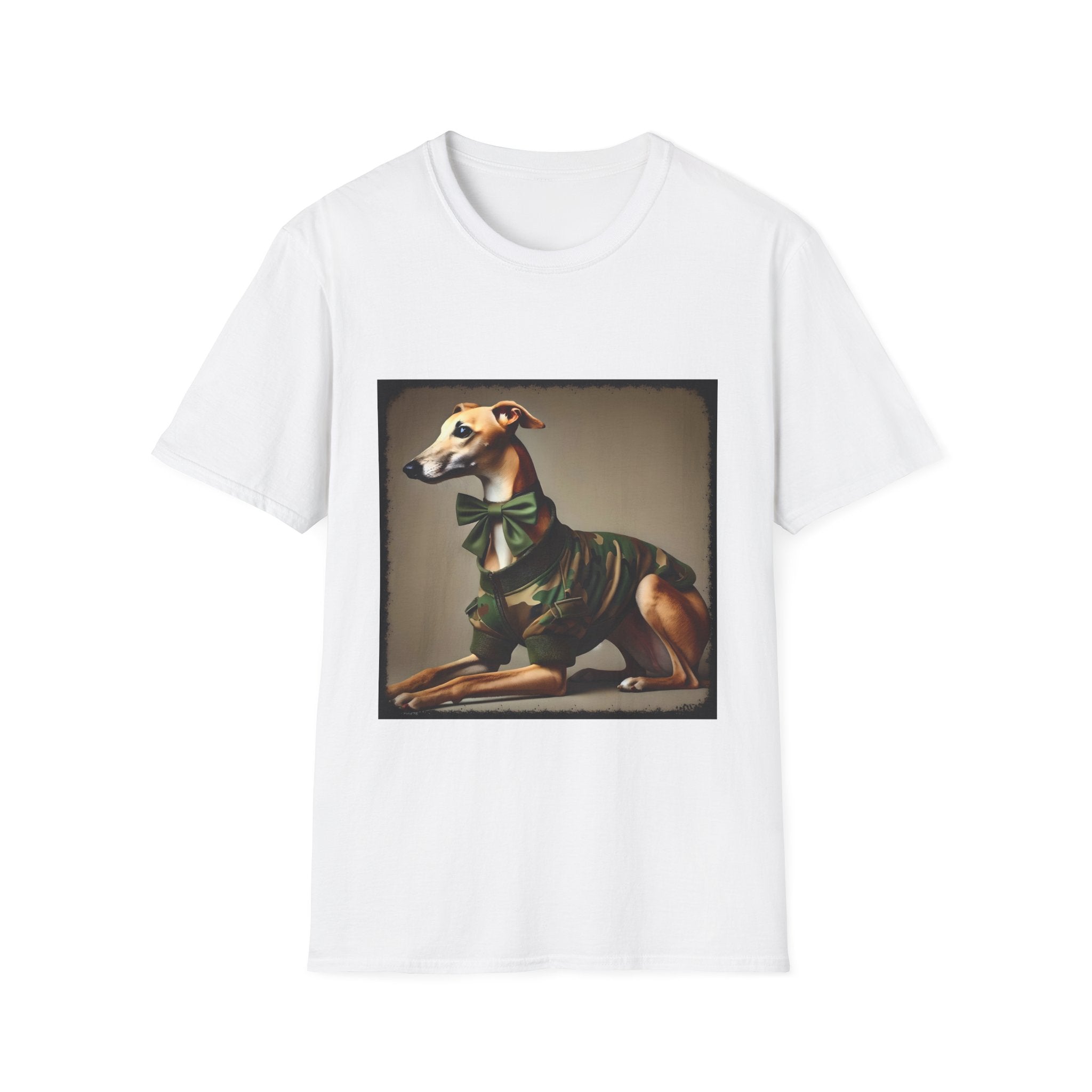 Greyhound Camo Cutie | Unisex Dog T-Shirt
