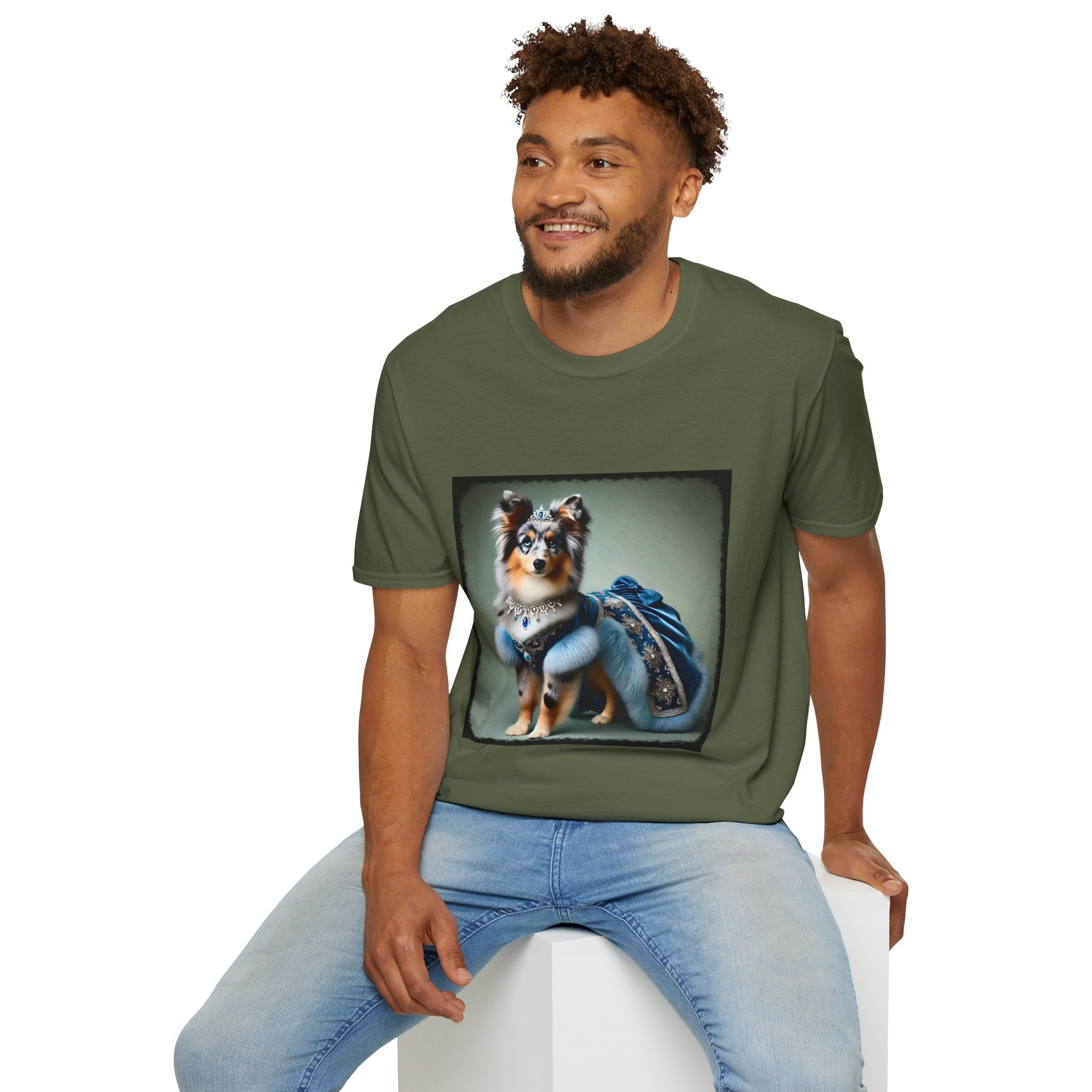 Miniature American Shepherd Velvet Vixen | Unisex Dog T-Shirt