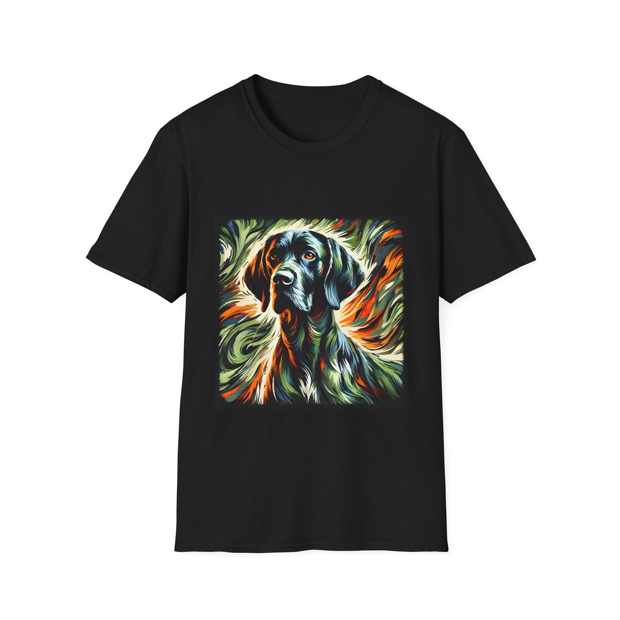 German Shorthaired Pointer Bold Flame Classic | Unisex Dog T-Shirt
