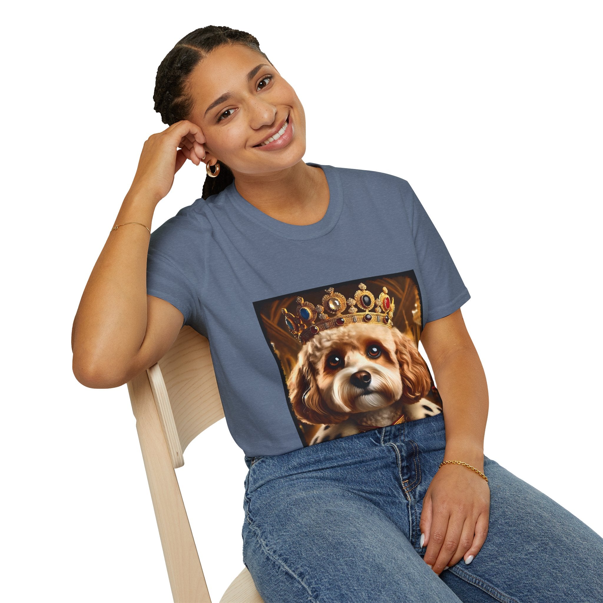Cavapoo Mighty Monarch | Unisex Dog T-Shirt