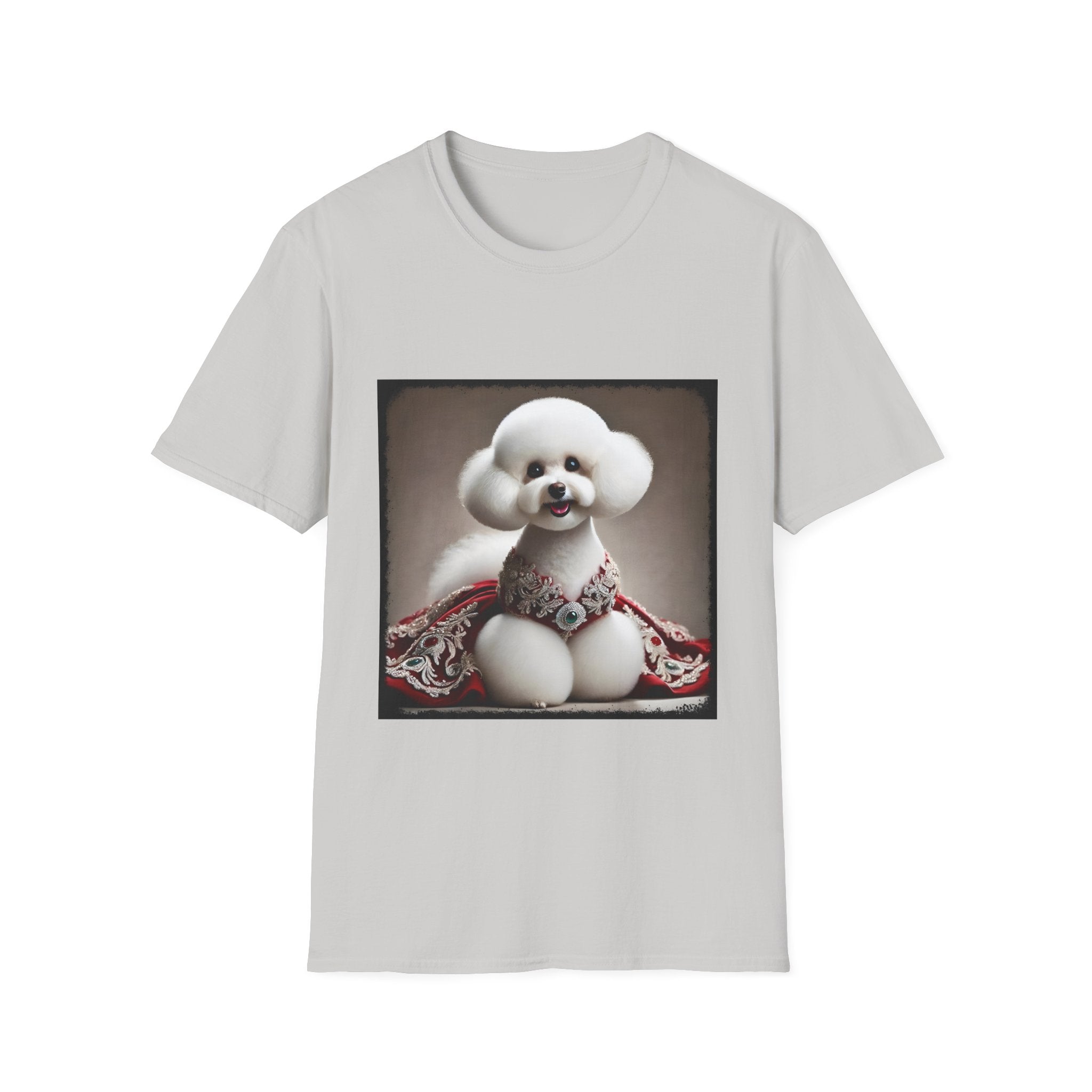 Bichon Frise Crimson Cutie | Unisex Dog T-Shirt