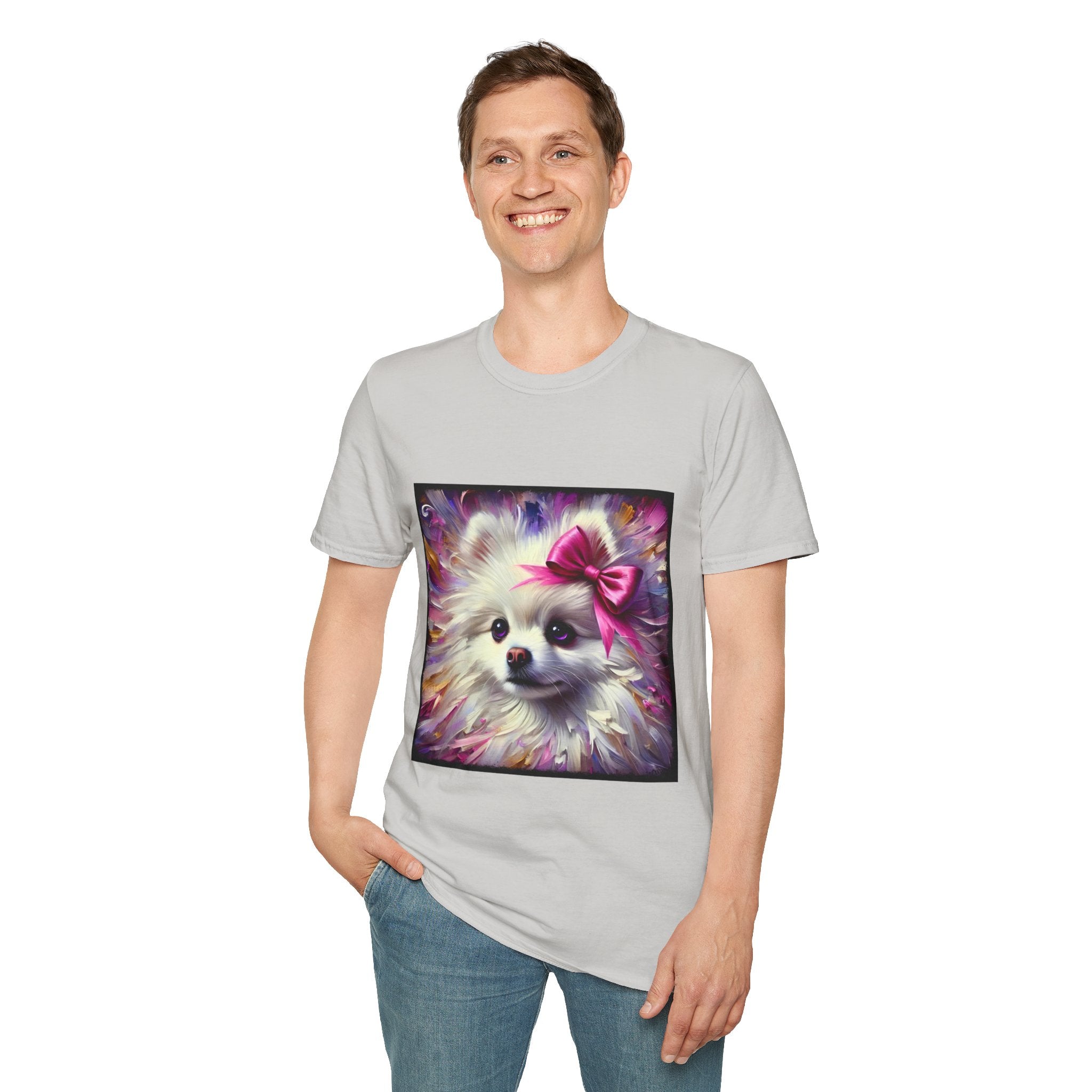 Pomeranian Beautiful Classic  | Unisex Dog T-Shirt