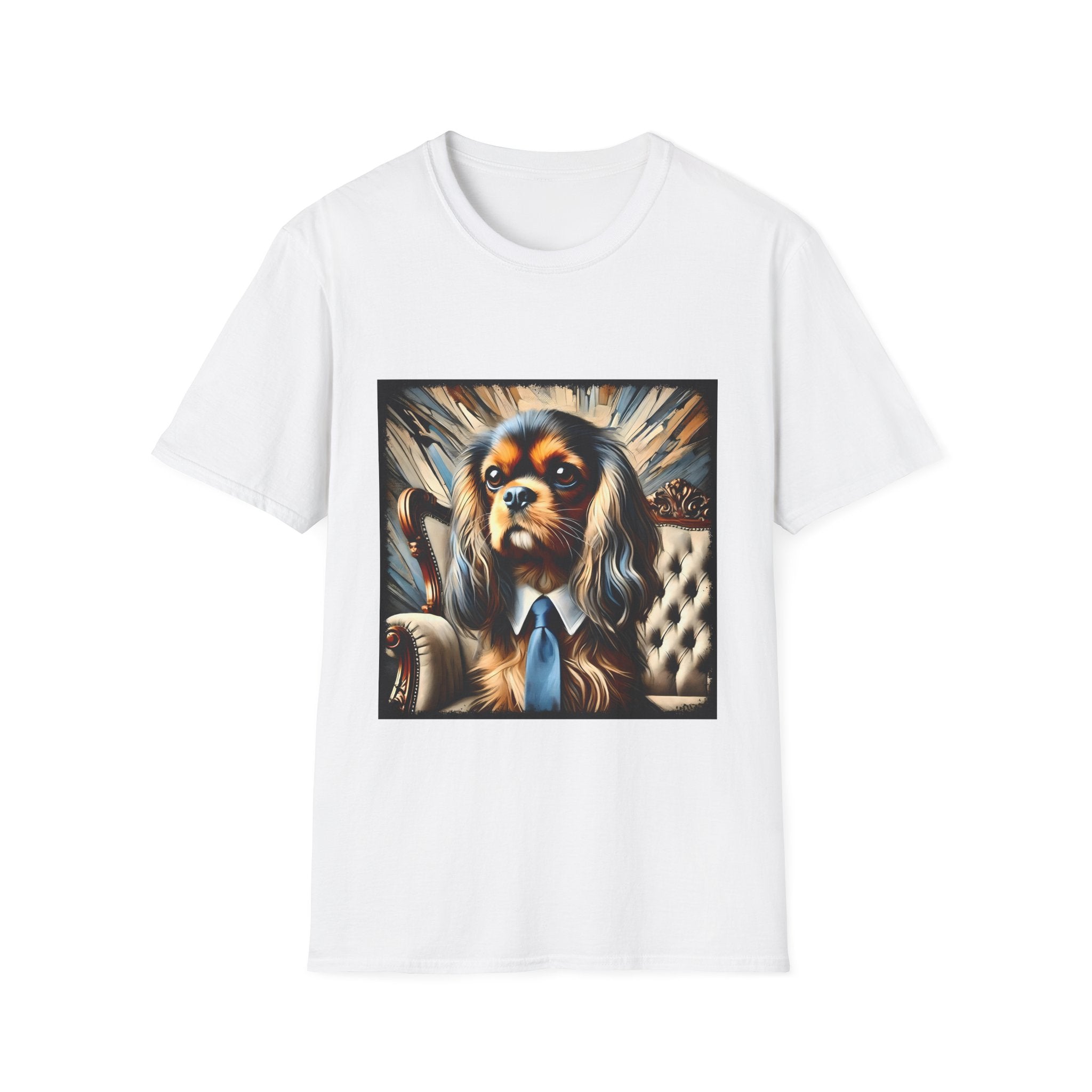 Cavalier King Charles Spaniel  Suave Icon | Unisex Dog T-Shirt