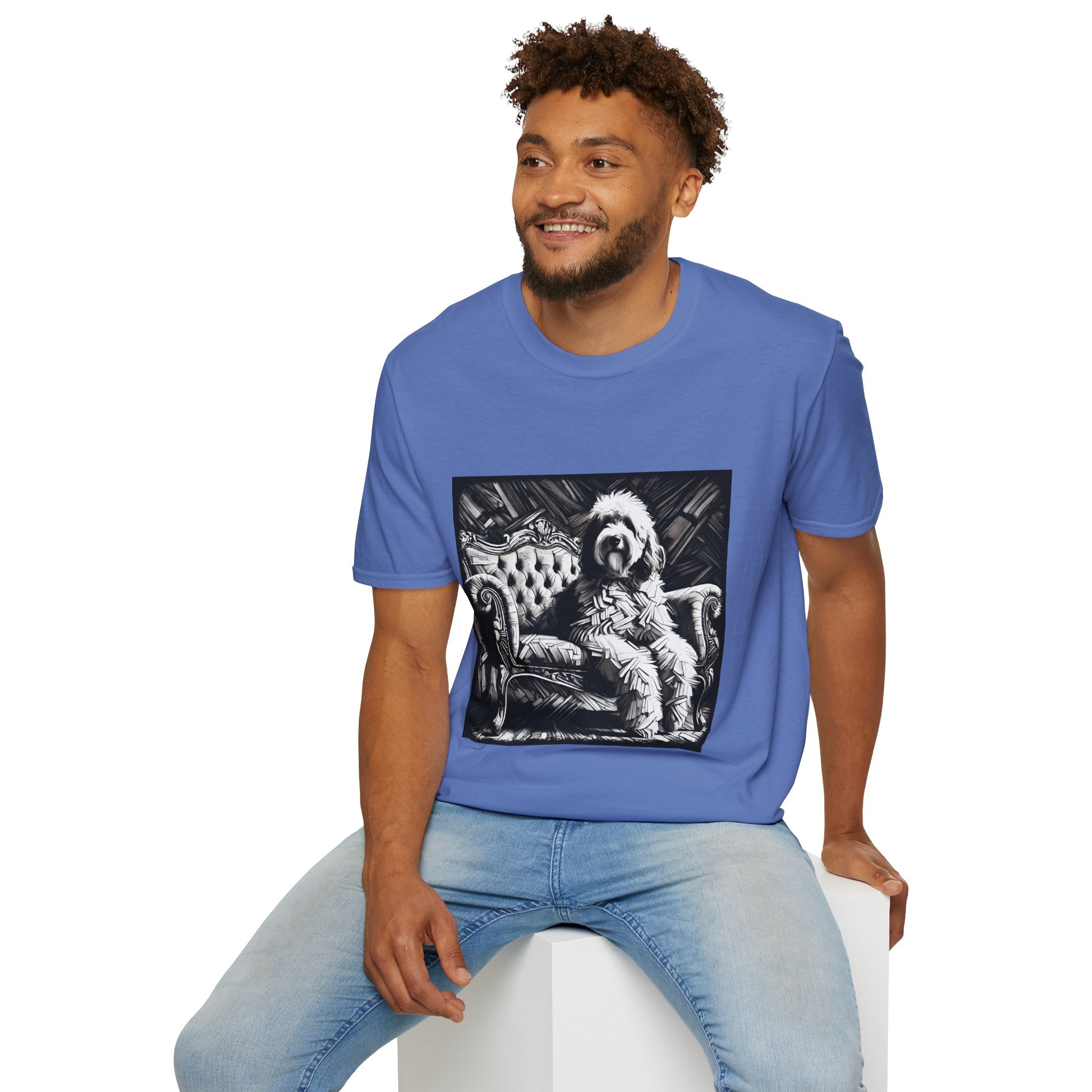 Bernedoodle B&W Bold | Unisex Dog T-Shirt