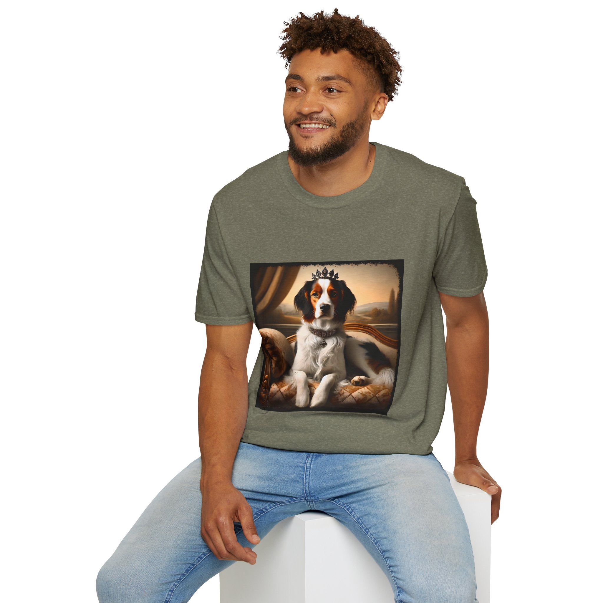 Brittany Lovely Lady | Unisex Dog T-Shirt