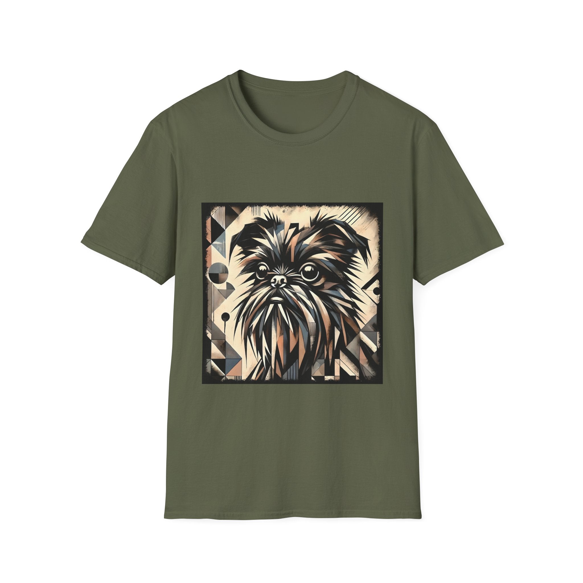 Brussels Griffon Bold Geometric | Unisex Dog T-Shirt