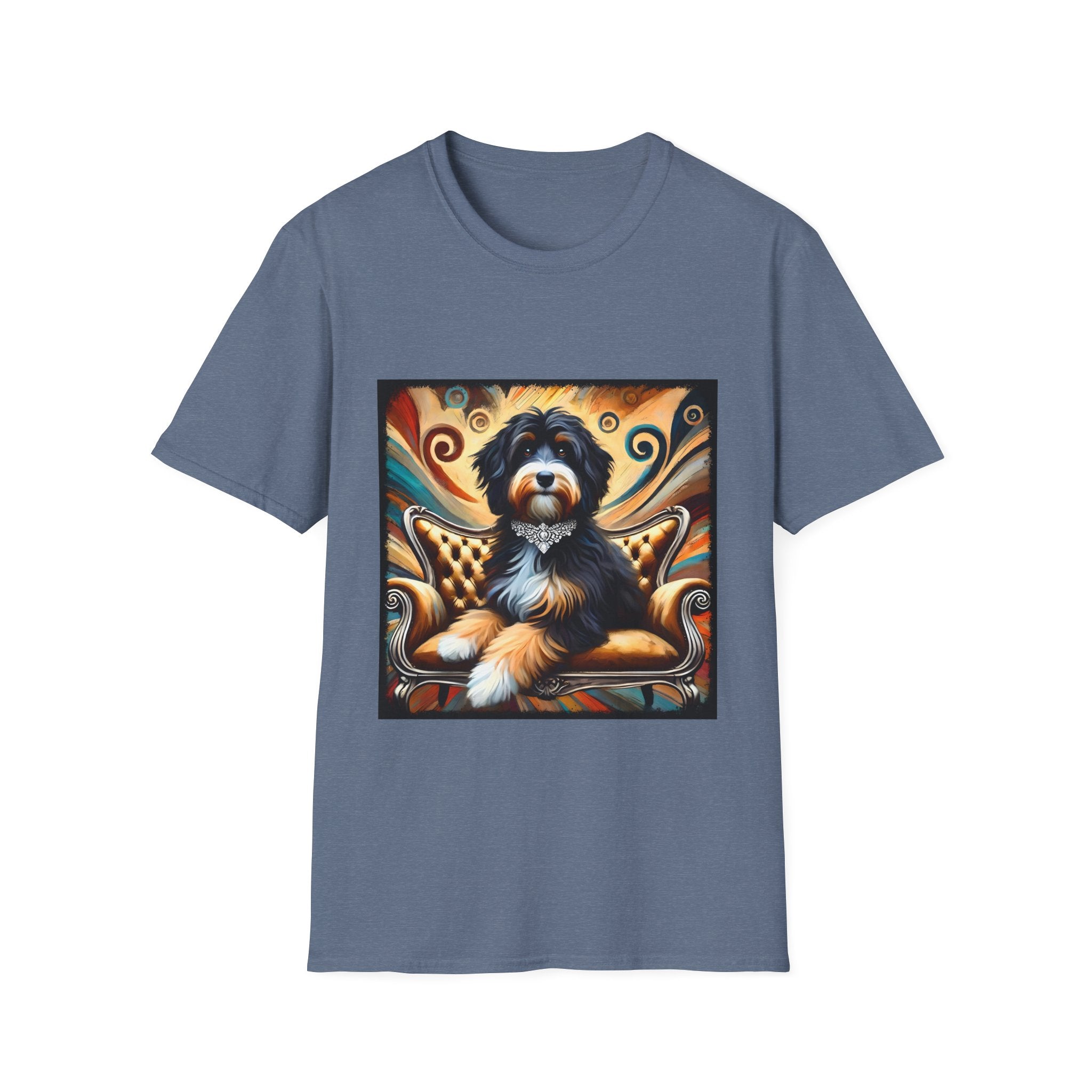 Bernedoodle Diamond Swirl | Unisex Dog T-Shirt