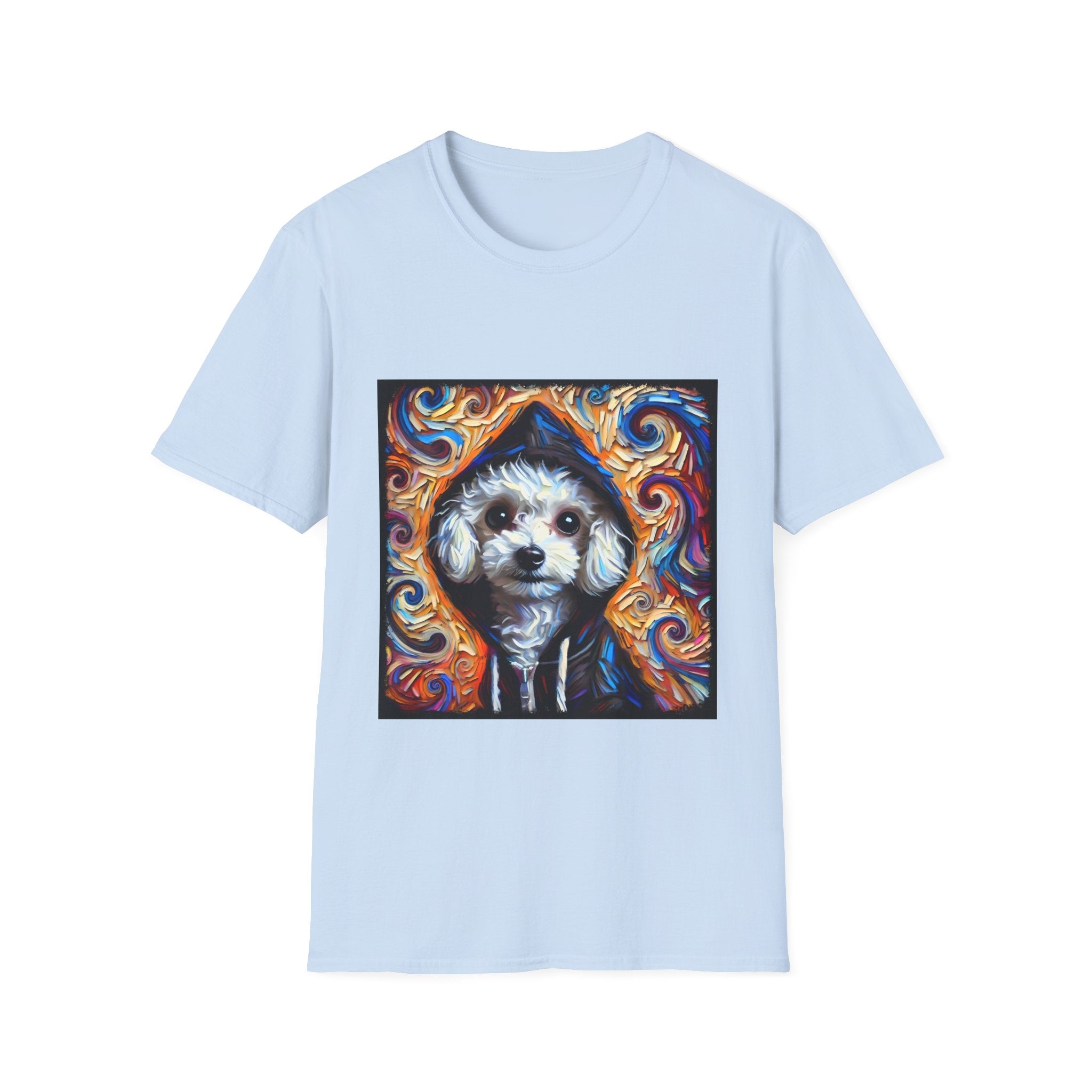 Poodle Bold Relaxed Swirl | Unisex Dog T-Shirt