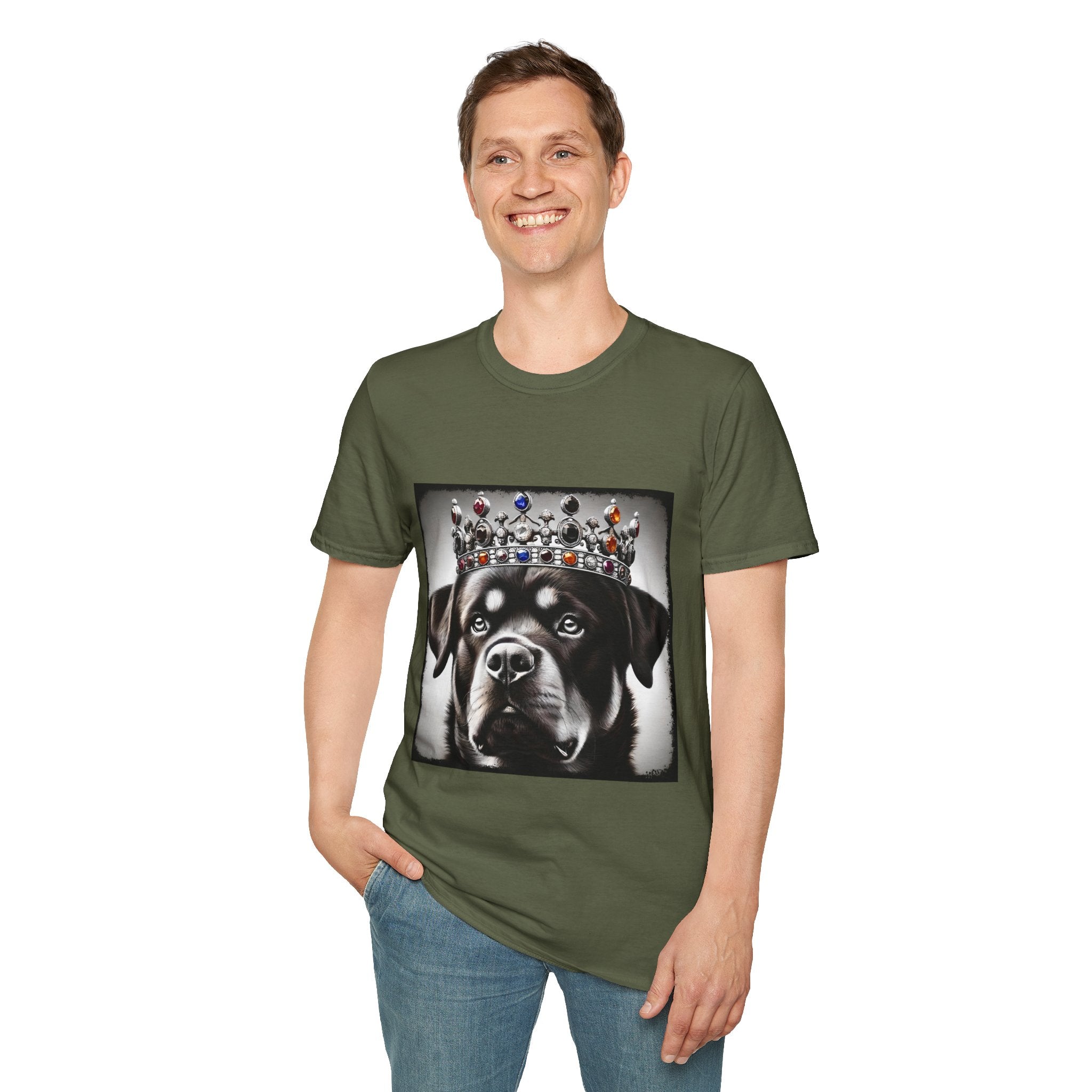 Rottweiler King Supreme | Unisex Dog T-Shirt
