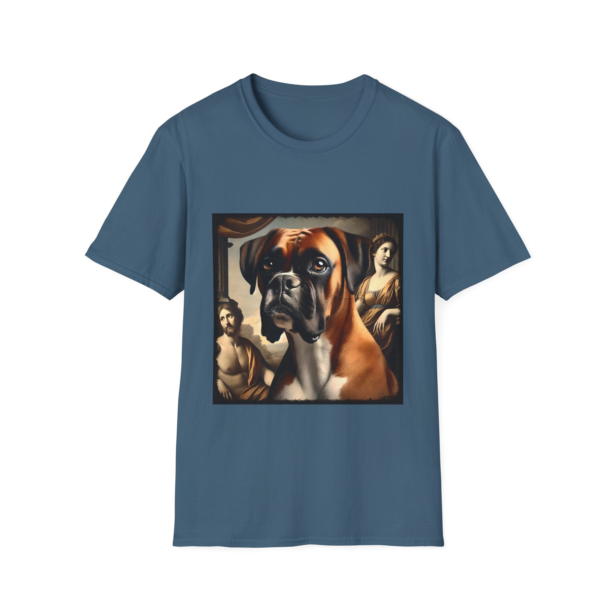 Boxer Posh Portrait | Unisex Dog T-Shirt