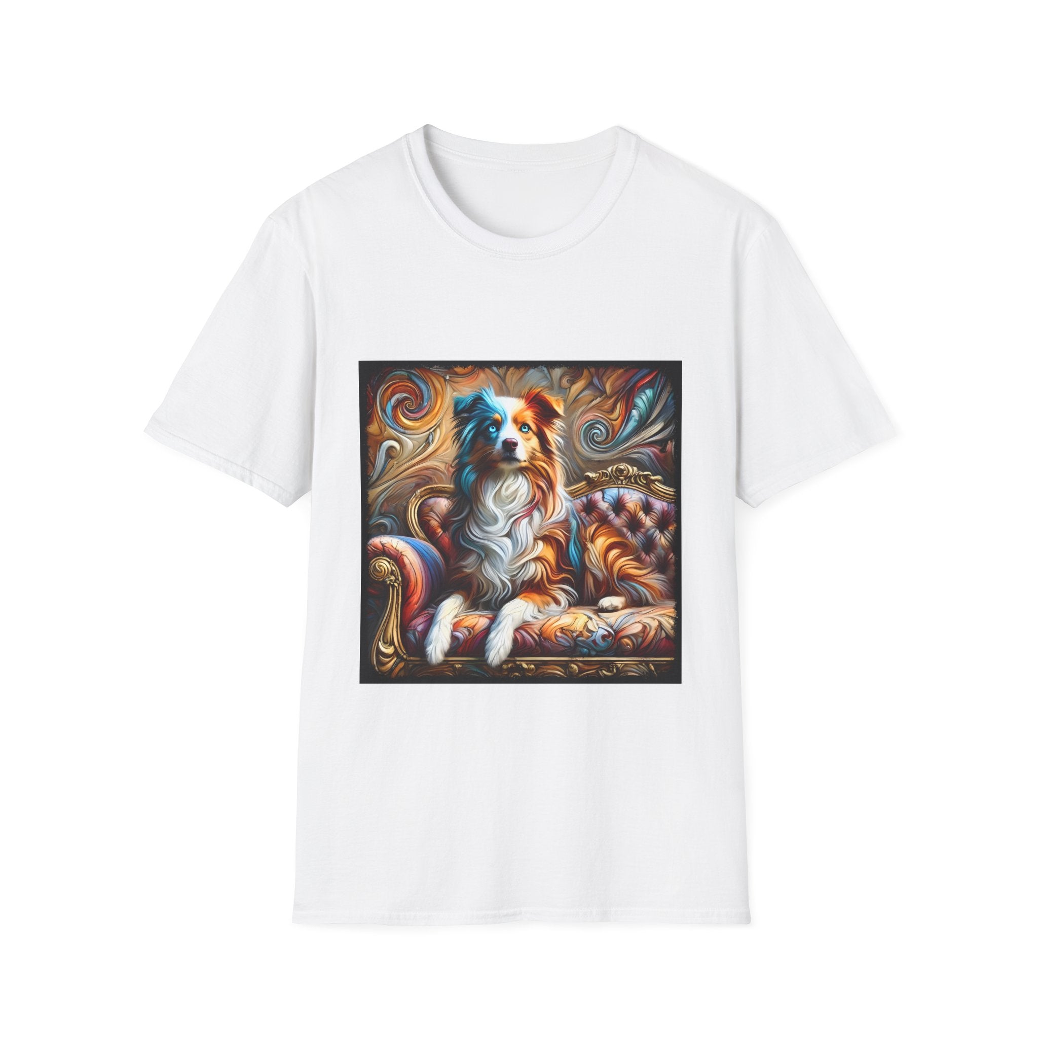 Miniature American Shepherd Bold Swirl |  Unisex Dog T-Shirt