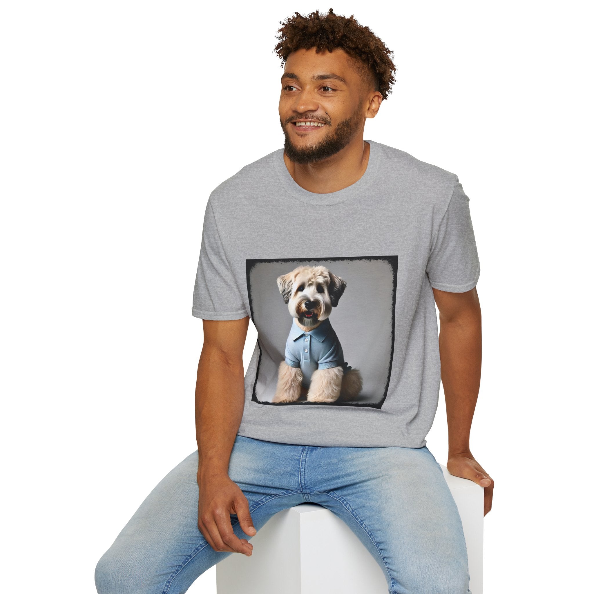 Wheaten Terrier Beautiful Boy | Unisex Dog T-Shirt
