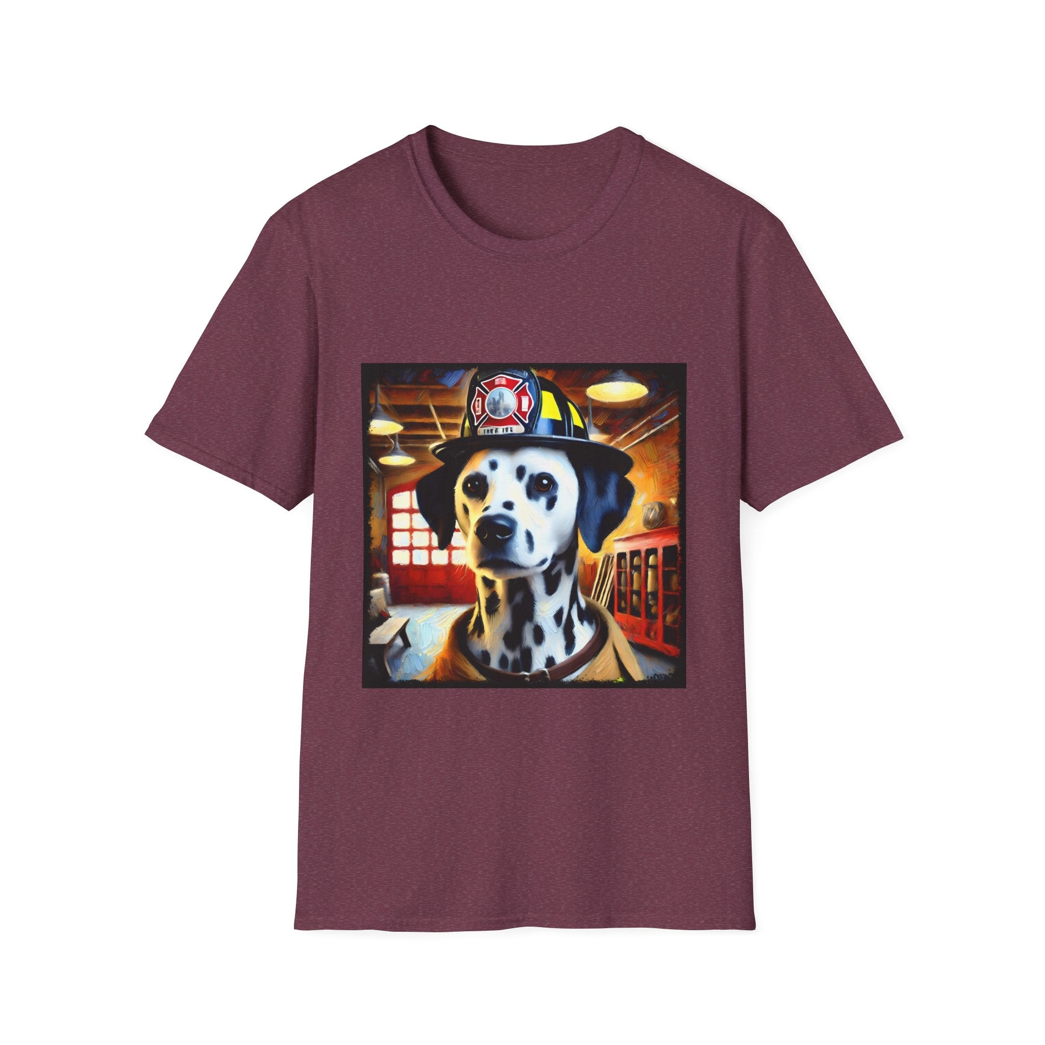 Dalmatian Fire Rescue Classic | Unisex Dog T-Shirt