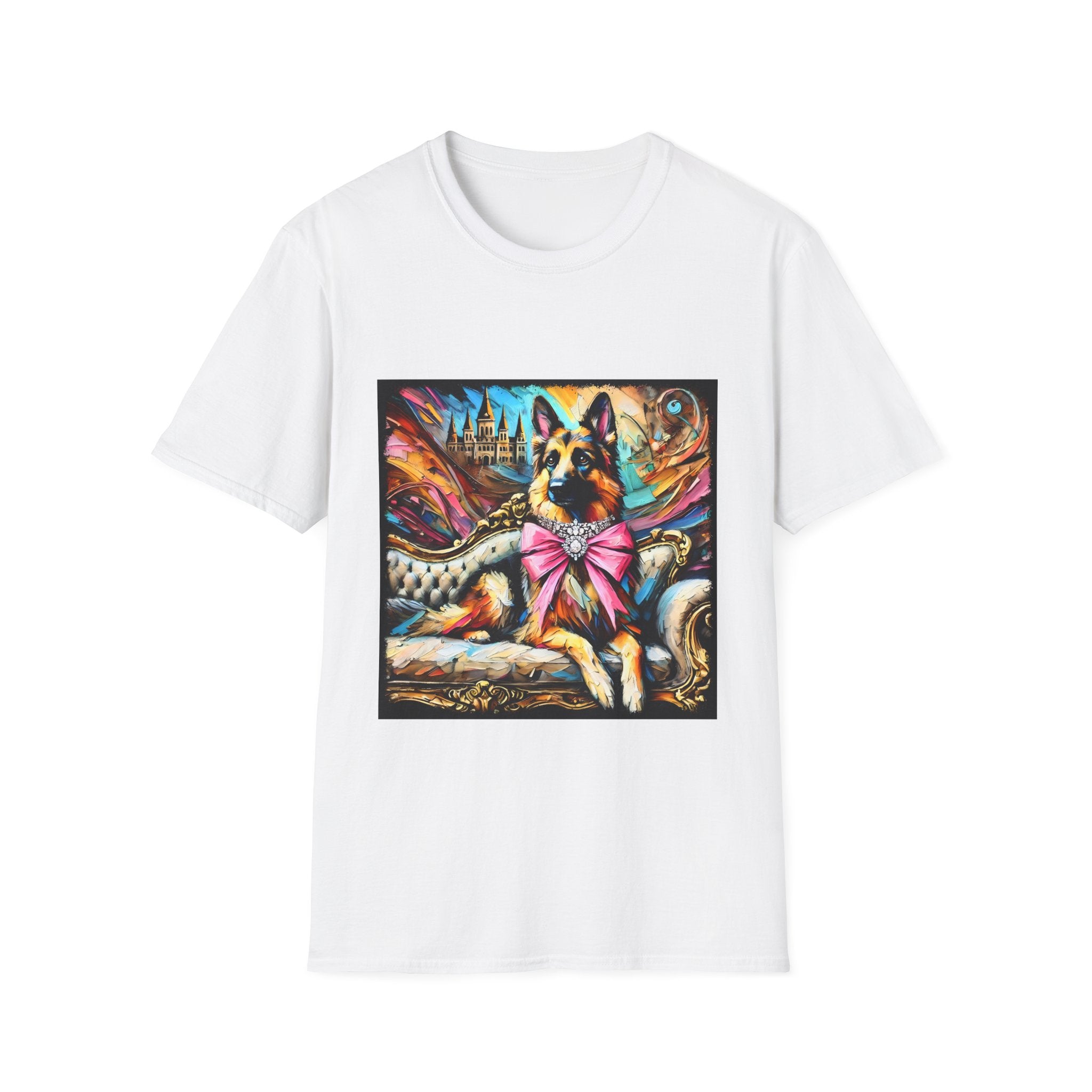 German Shepherd Diamond Princess Classic II | Unisex Dog T-Shirt