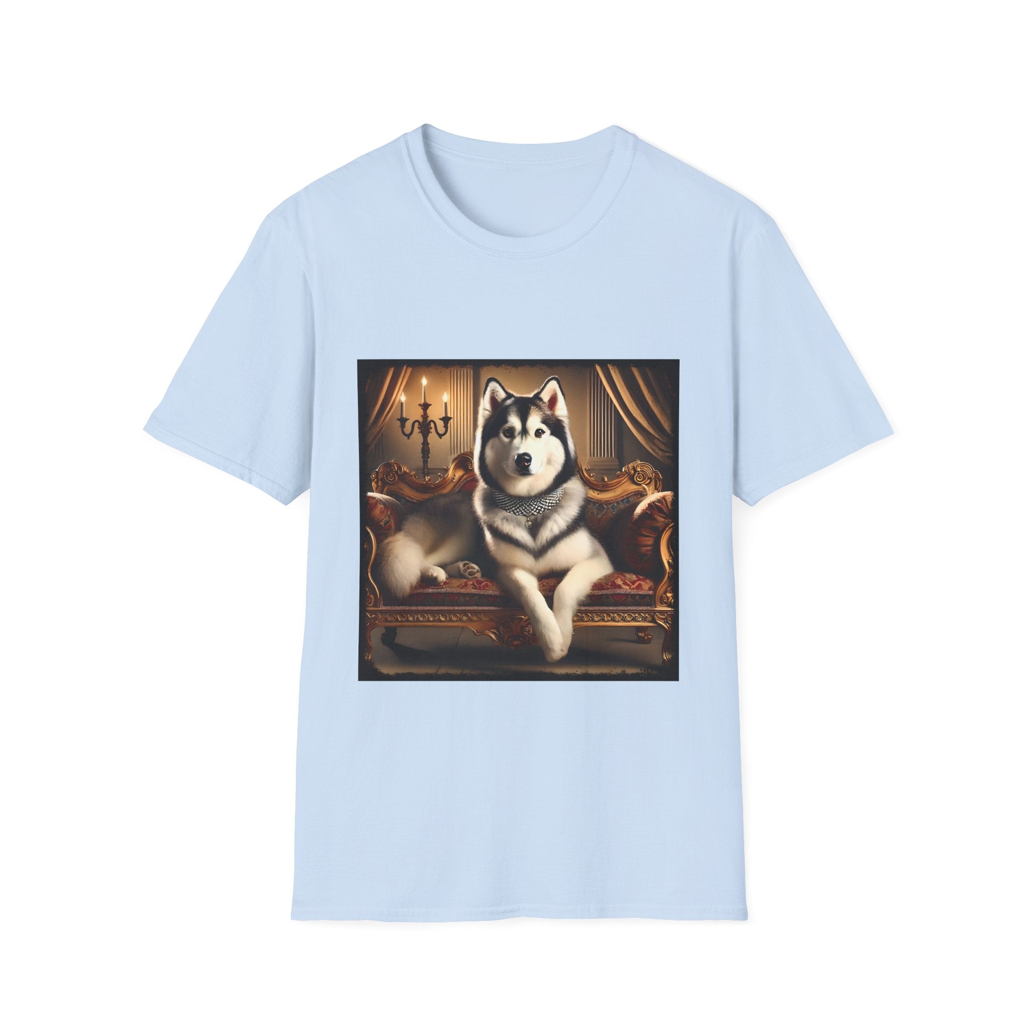 Siberian Husky Poised Princess | Unisex Dog T-Shirt