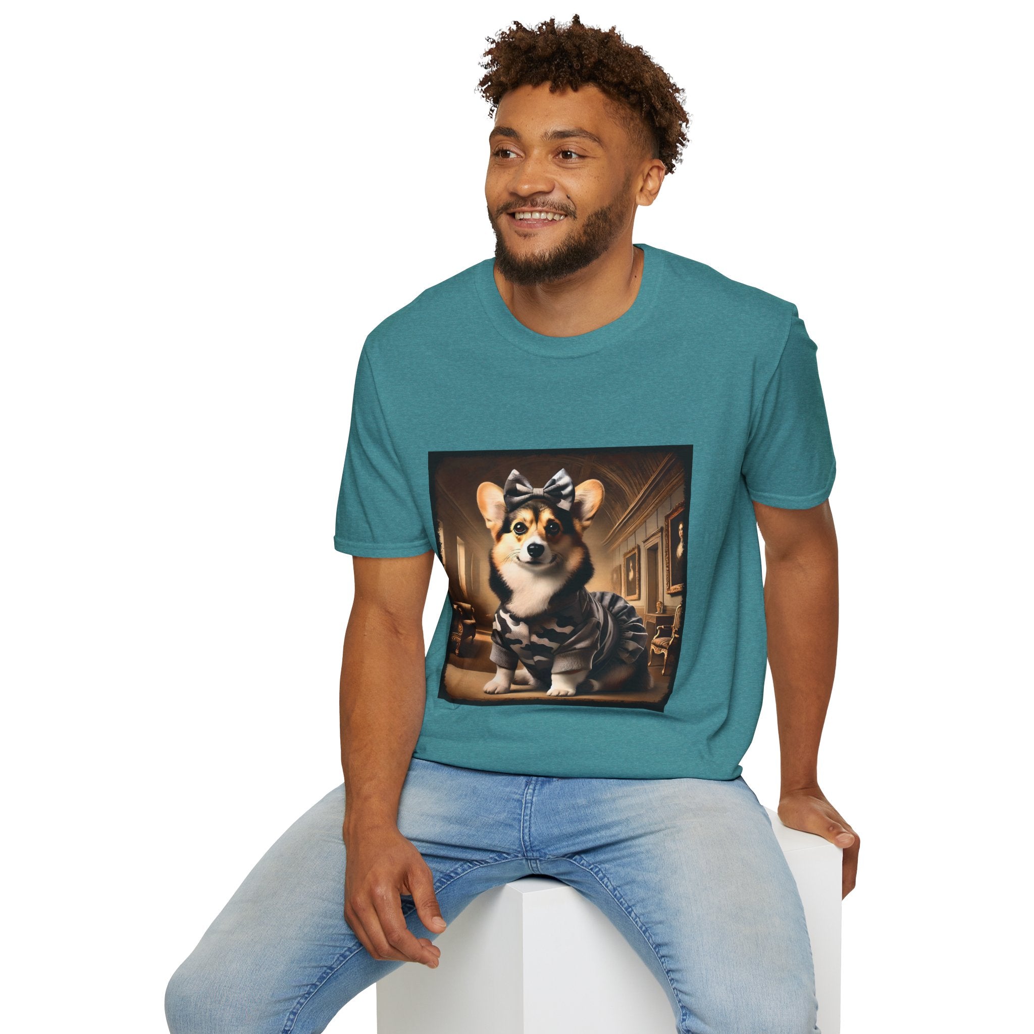 Pembroke Welsh Corgi Camo Diva | Unisex Dog T-Shirt