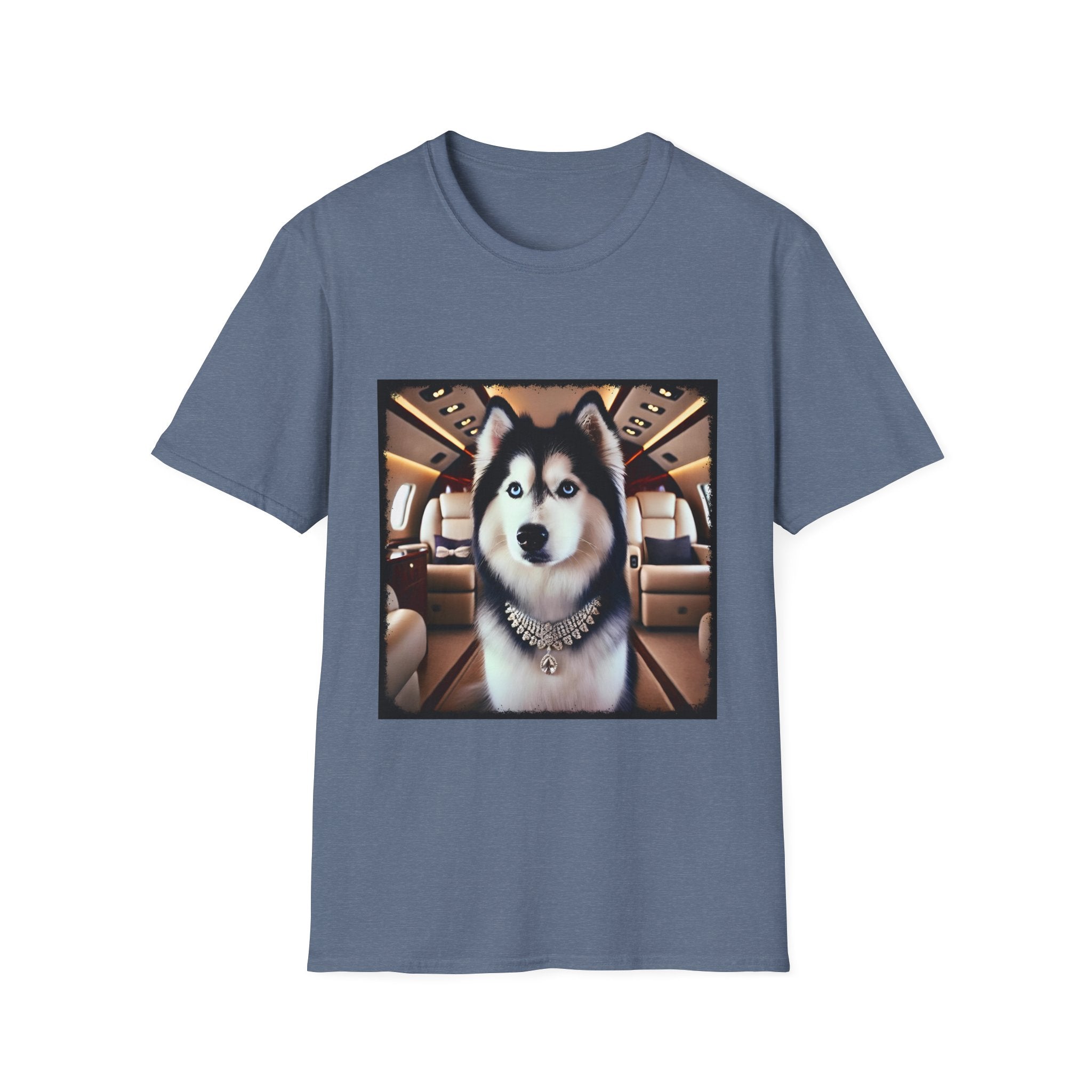 Siberian Husky Frequent Flier | Unisex Dog T-Shirt
