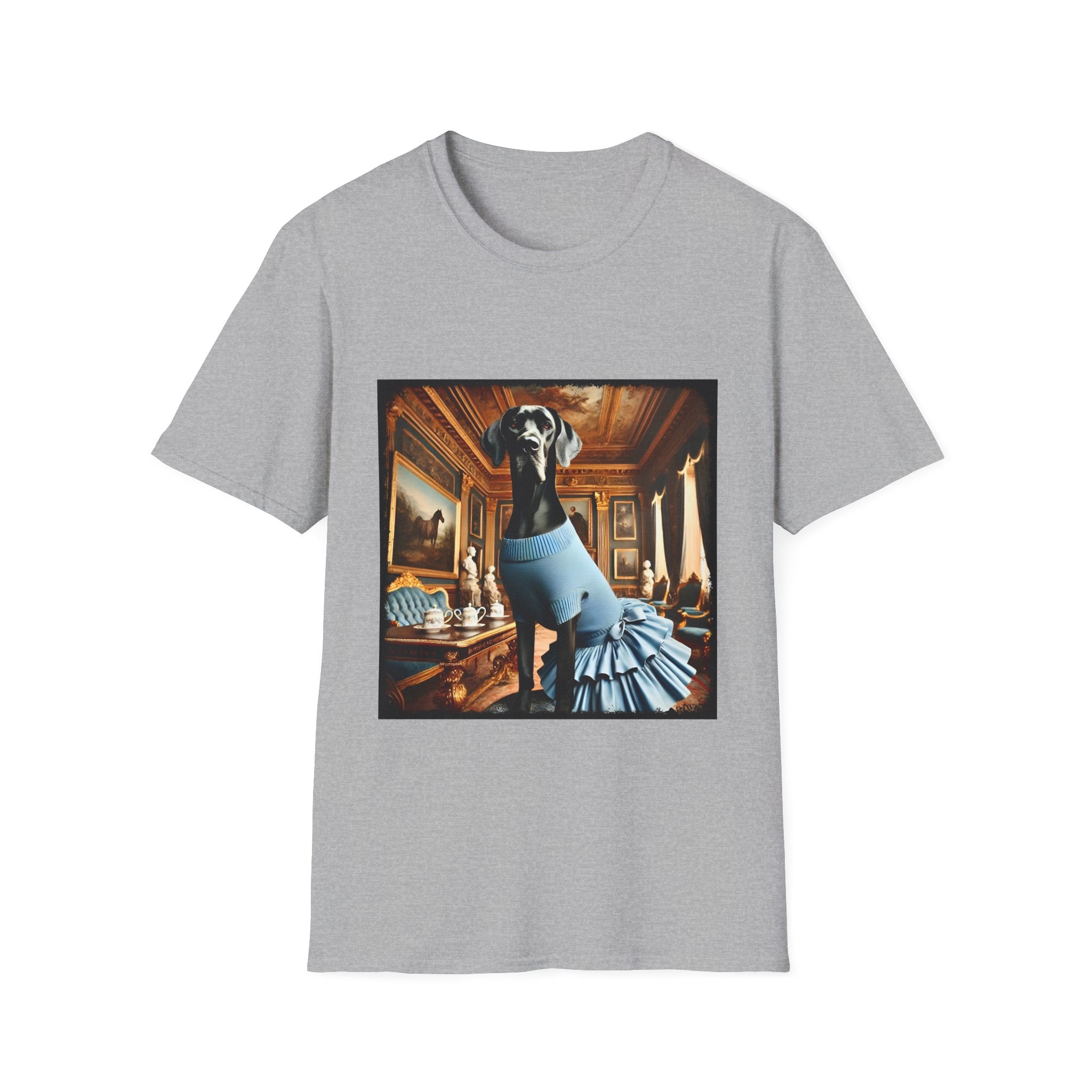 Great Dane Haute Tail | Unisex Dog T-Shirt